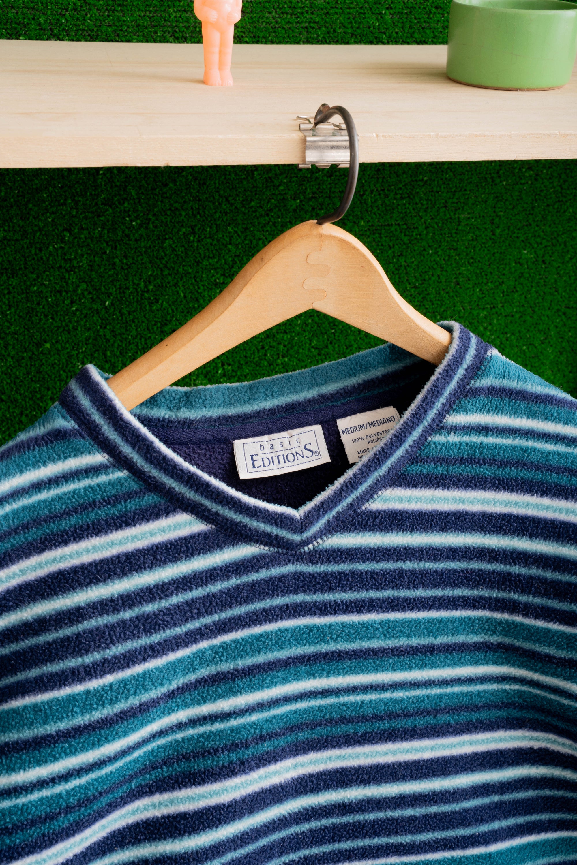90S BASIC EDITIONS FLEECE PULLOVER