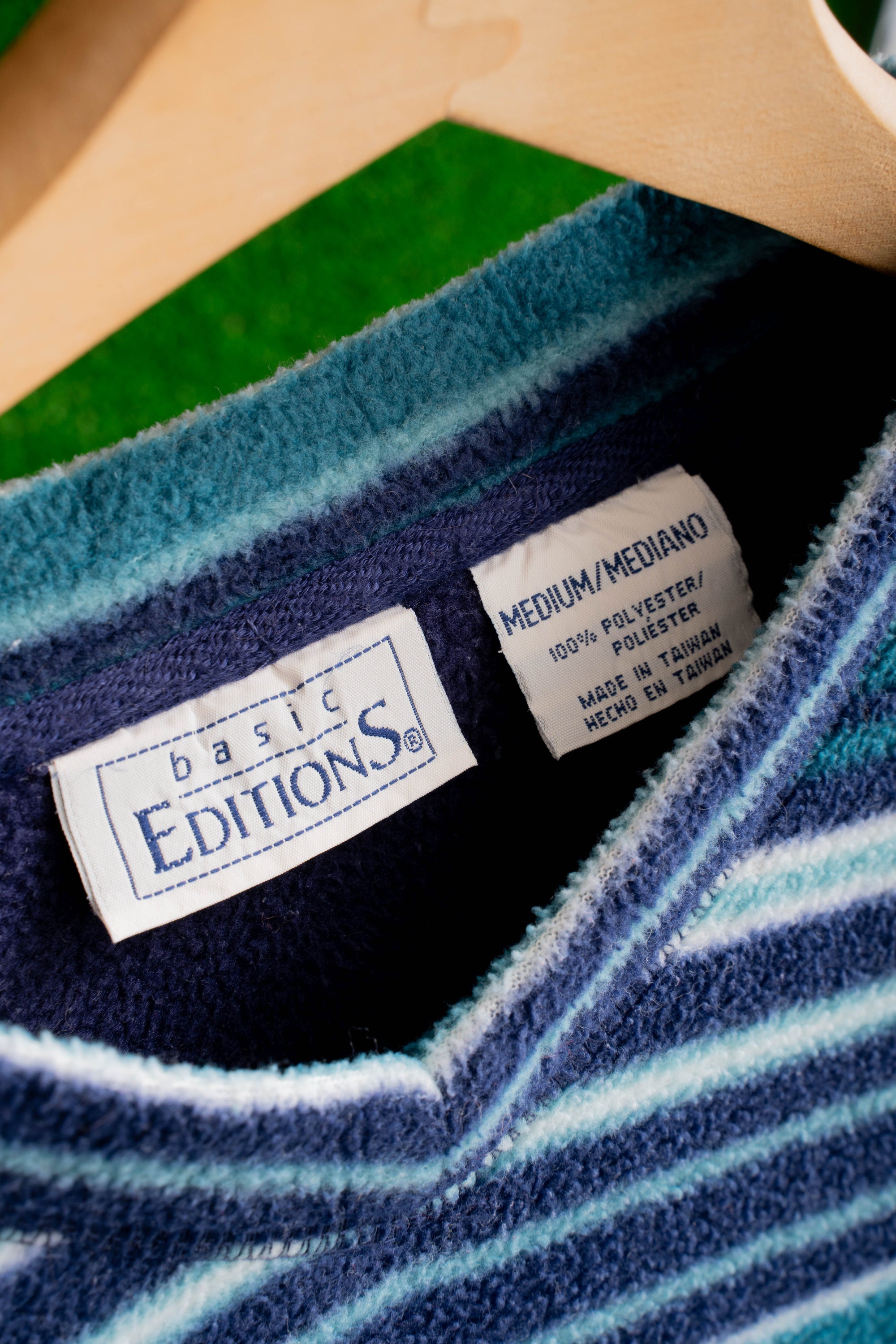 90S BASIC EDITIONS FLEECE PULLOVER