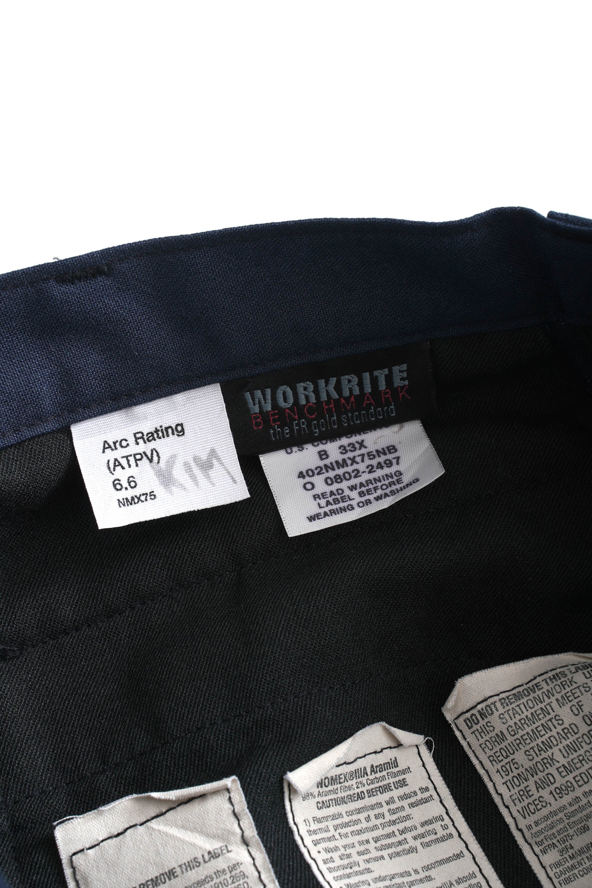 90~00S WORKRITE FIRE FIGHTER PANTS NOMEX