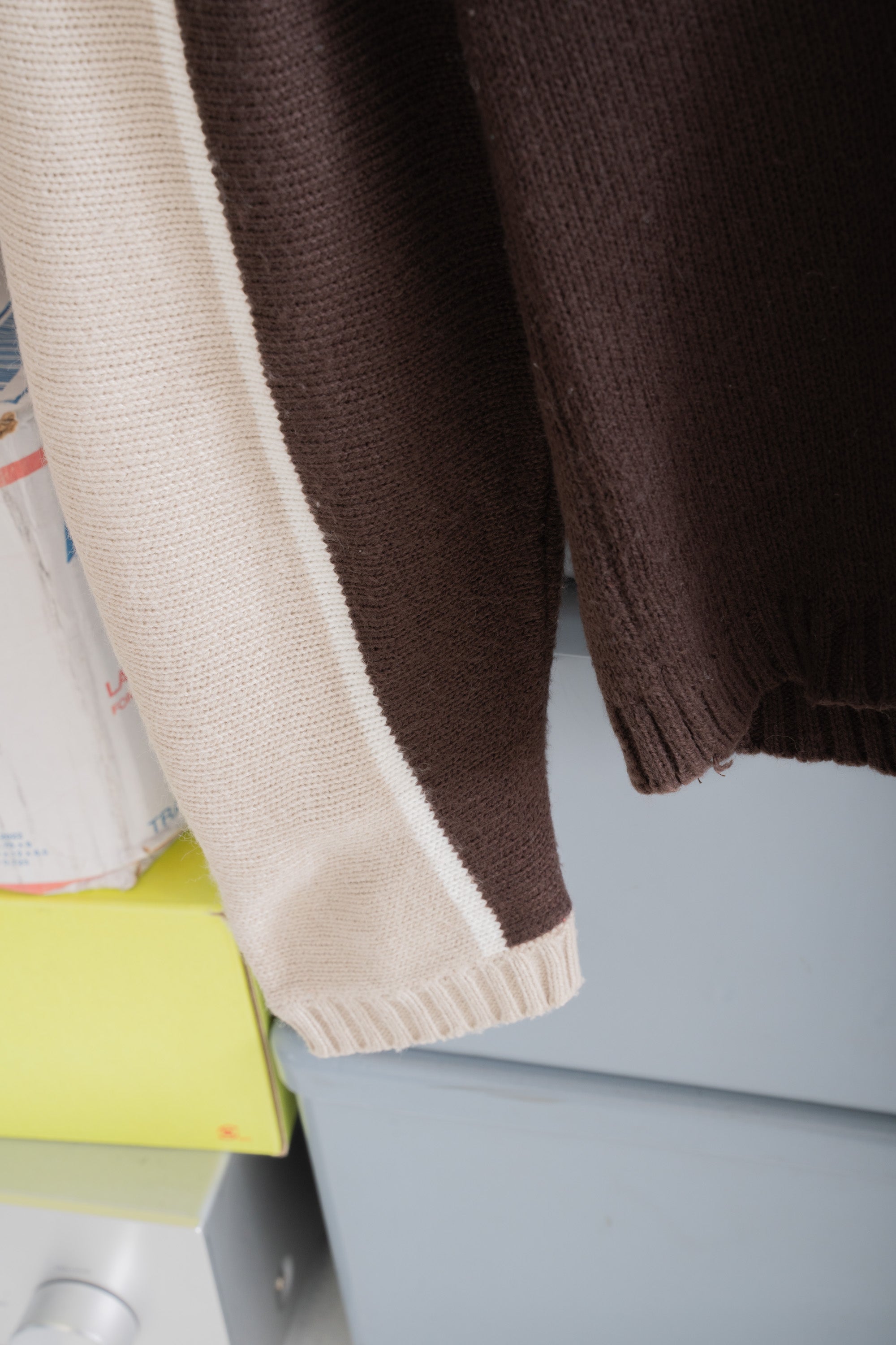 90~00S UTILITY 2TONE STWEATER