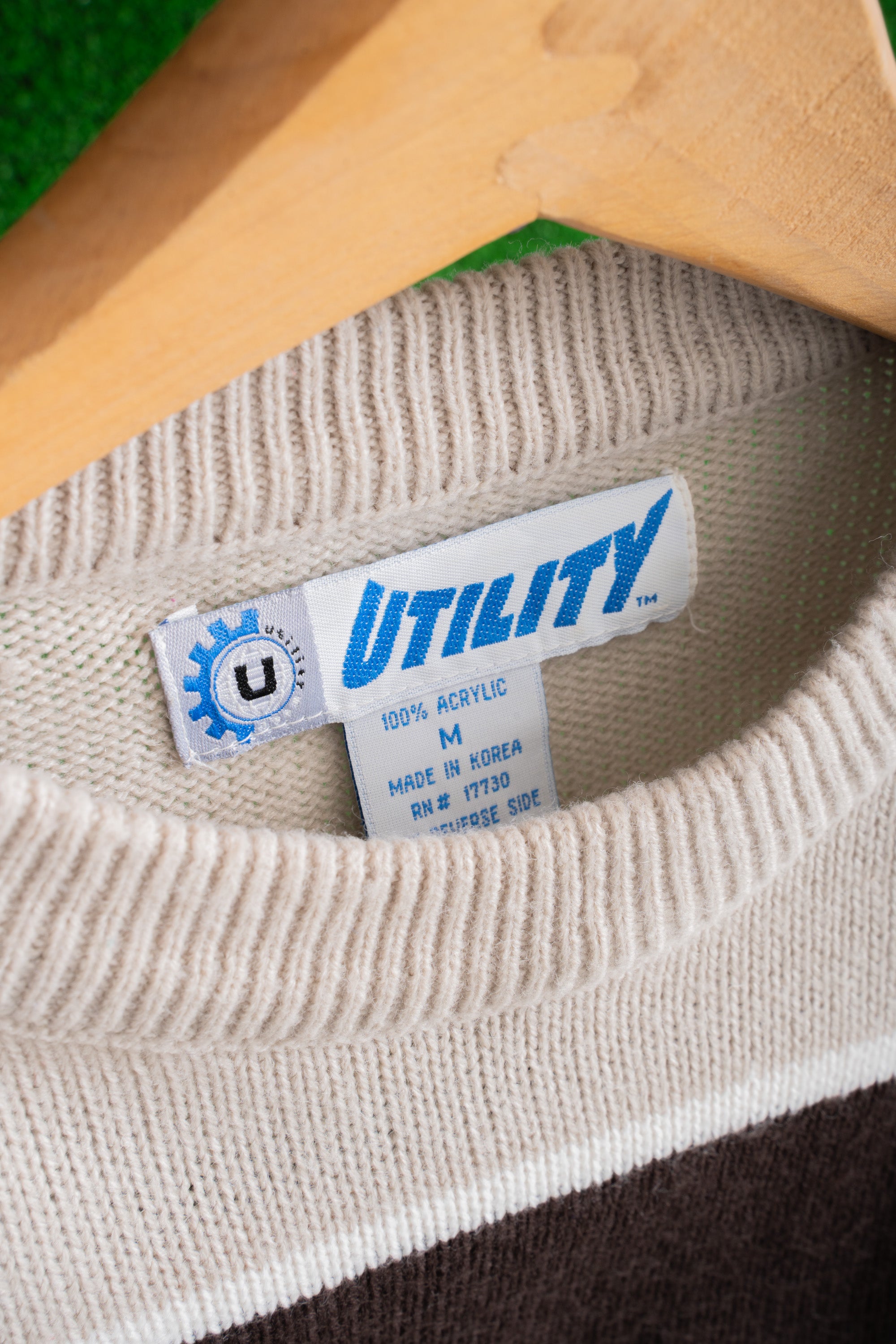 90~00S UTILITY 2TONE STWEATER