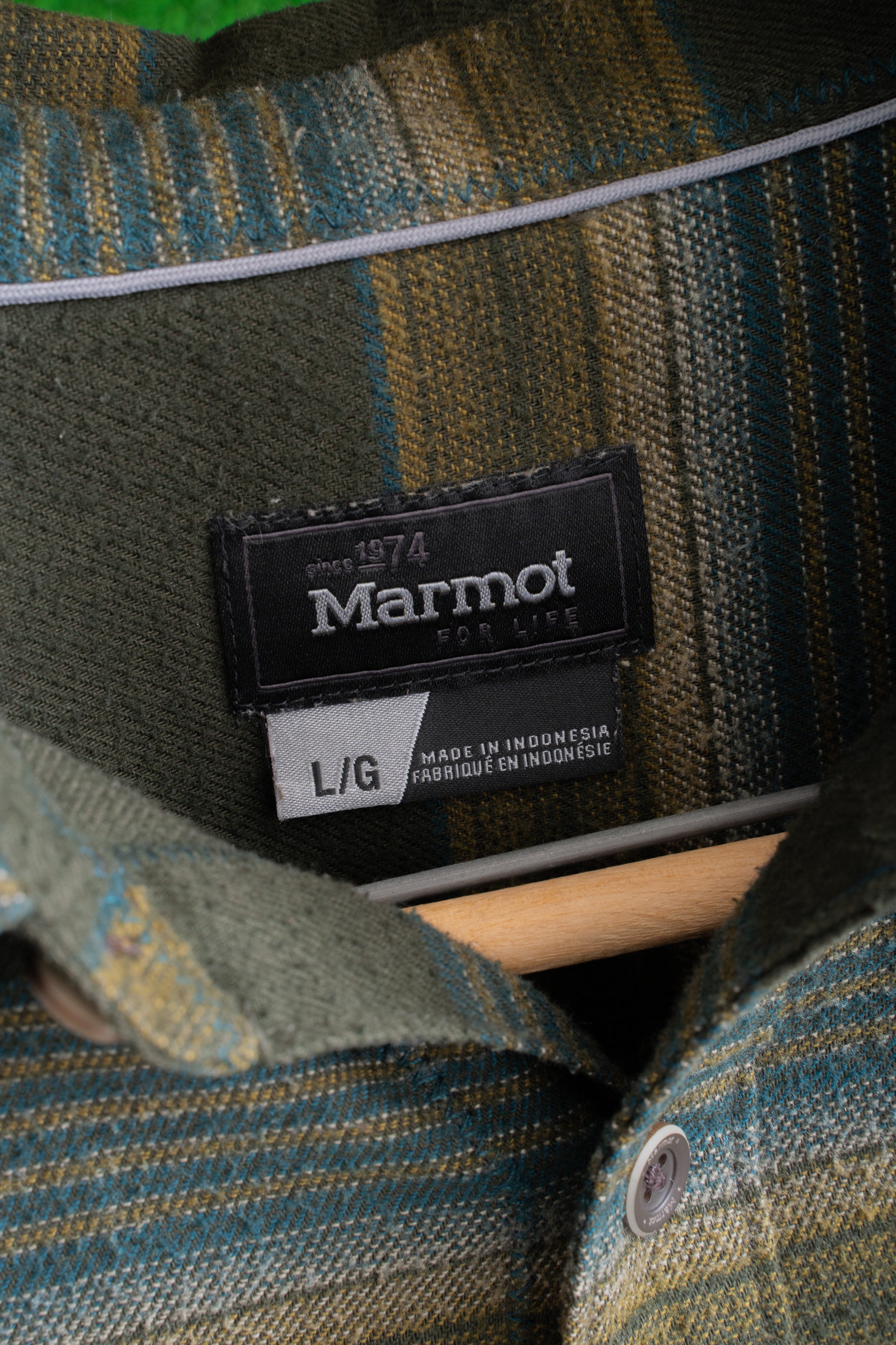 00~10S MARMOT STRIPED SHIRT