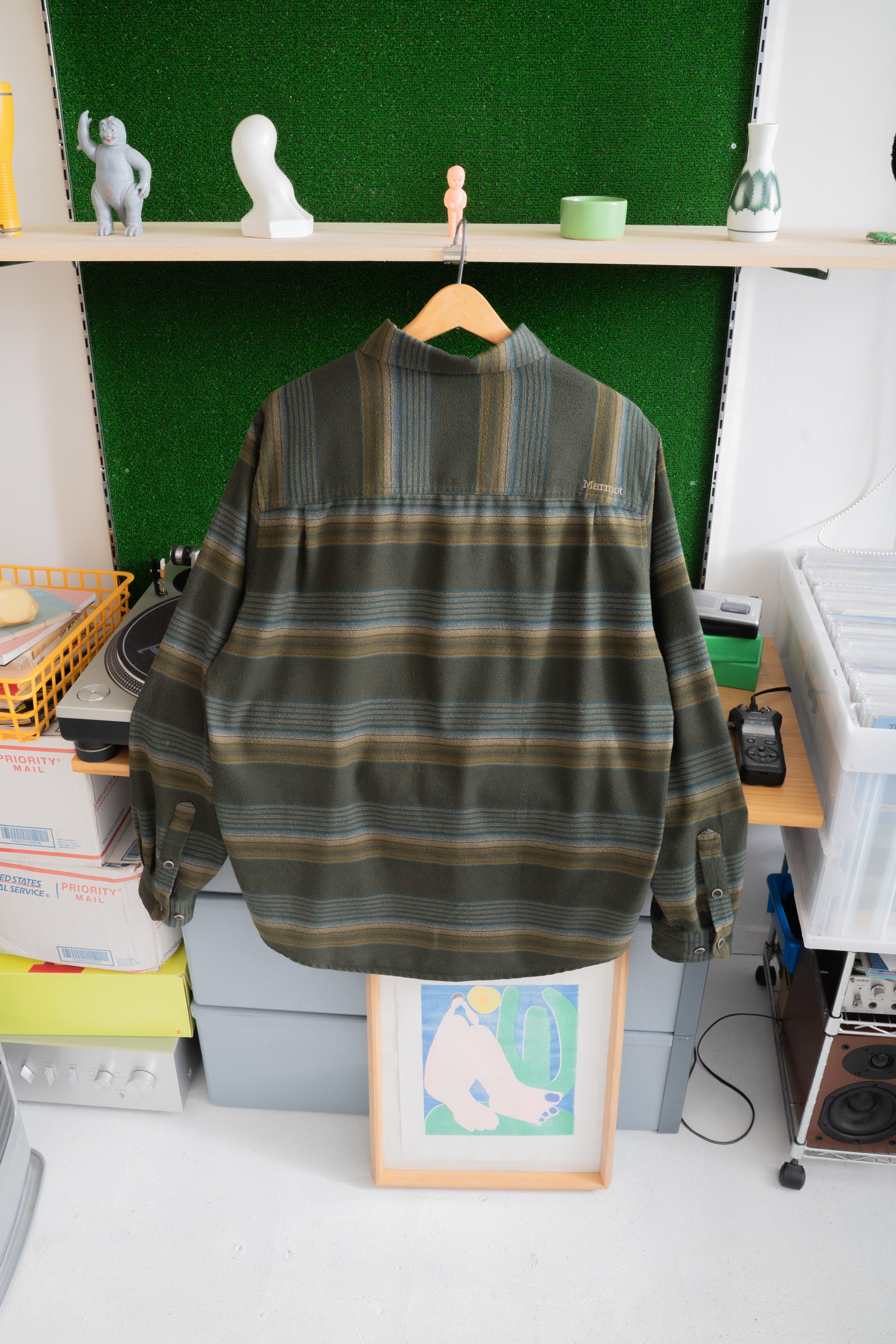 00~10S MARMOT STRIPED SHIRT