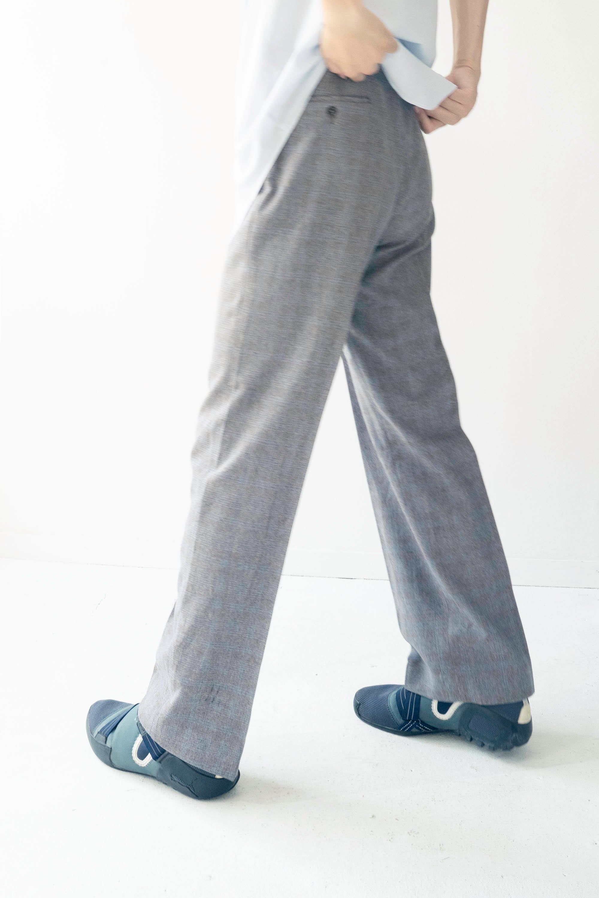 80S MADE IN USA HAGGAR CHECKED SLACKS