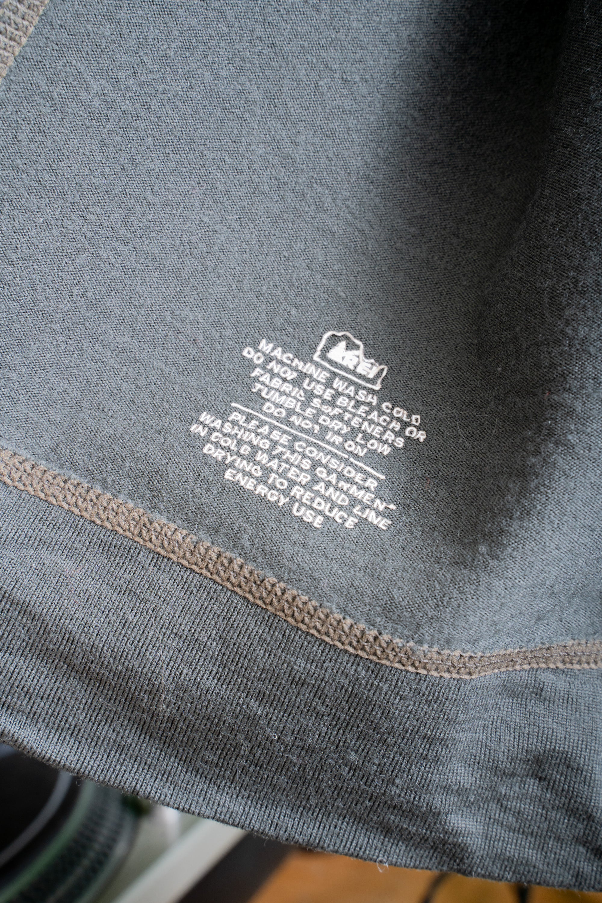 00-10S REI COOP MERINO WOOL FULLZIP SWEATER