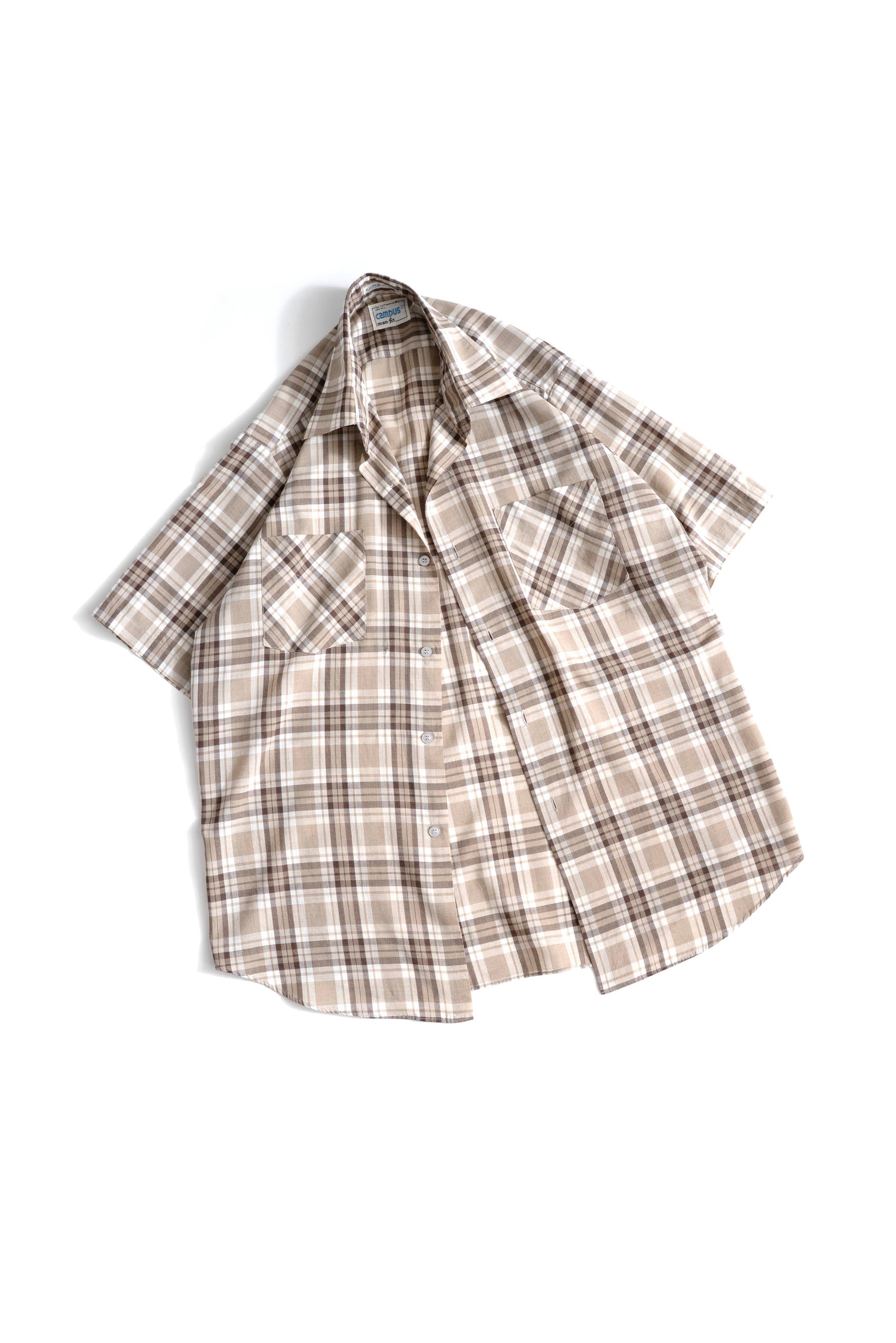 80S CAMPUS CHCKED SHIRT