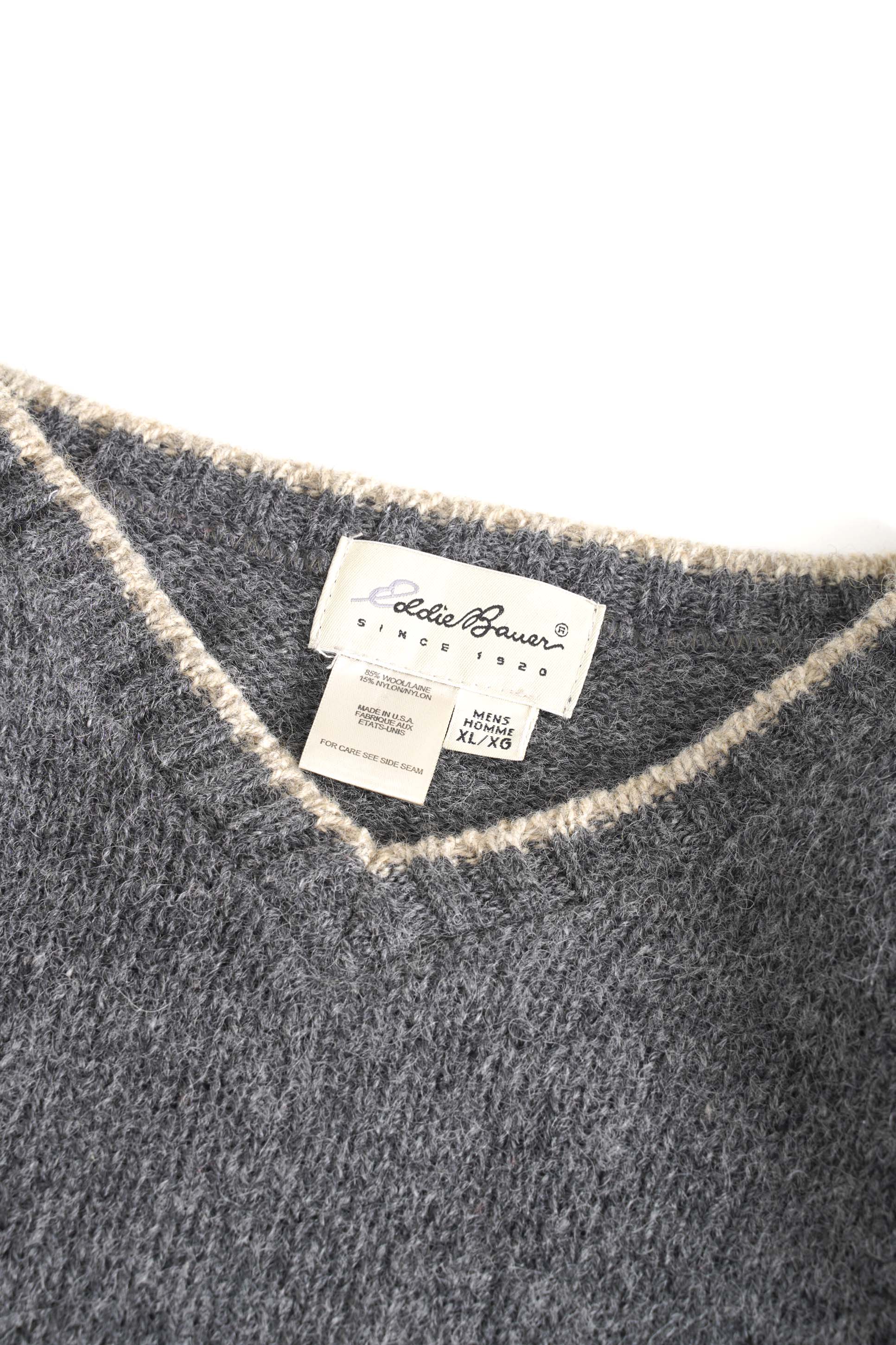 90S MADE IN USA EDDIE BAUER WOOL SWEATER