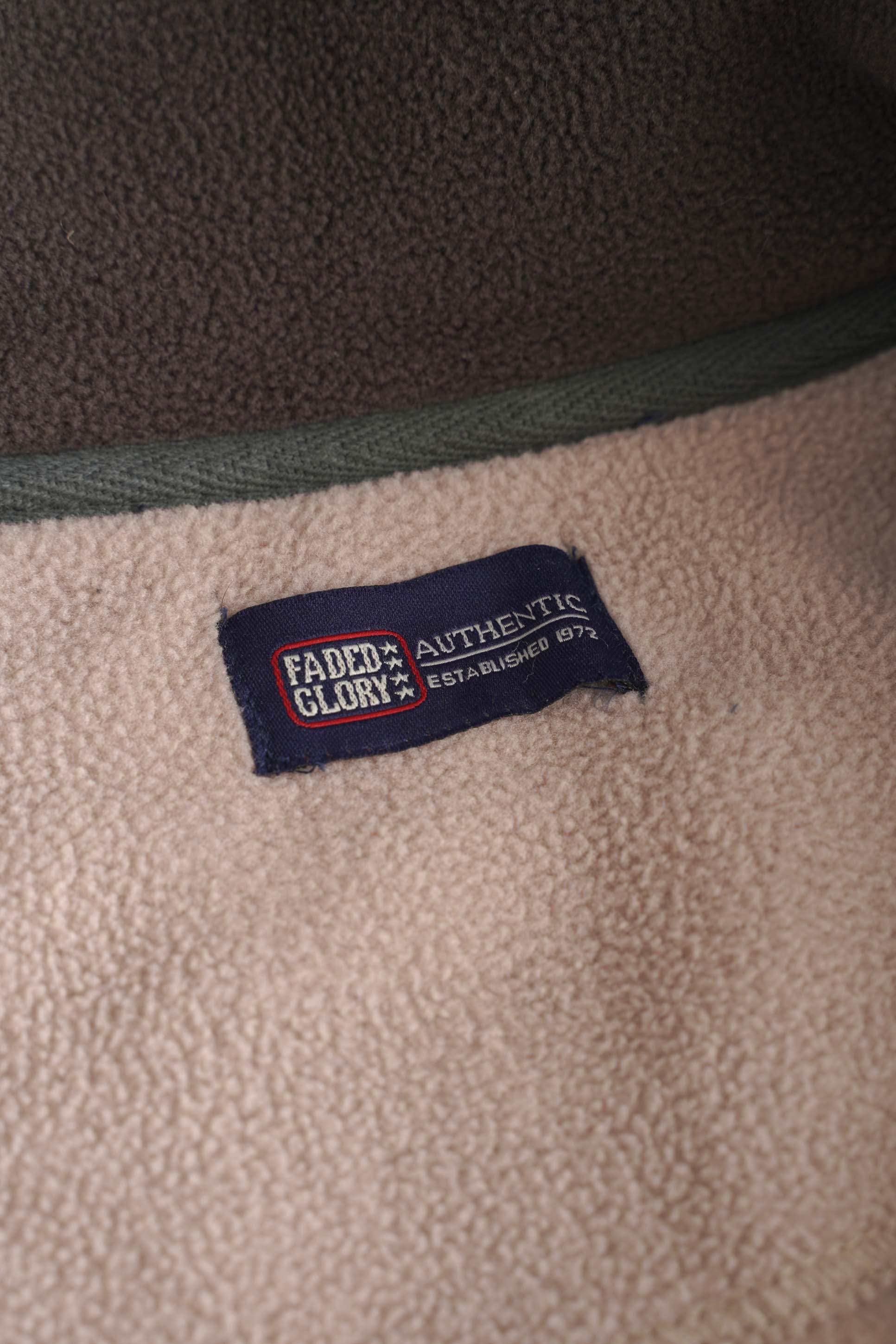 90~00S FADED GLORY HALFZIP FLEECE PULLOVER