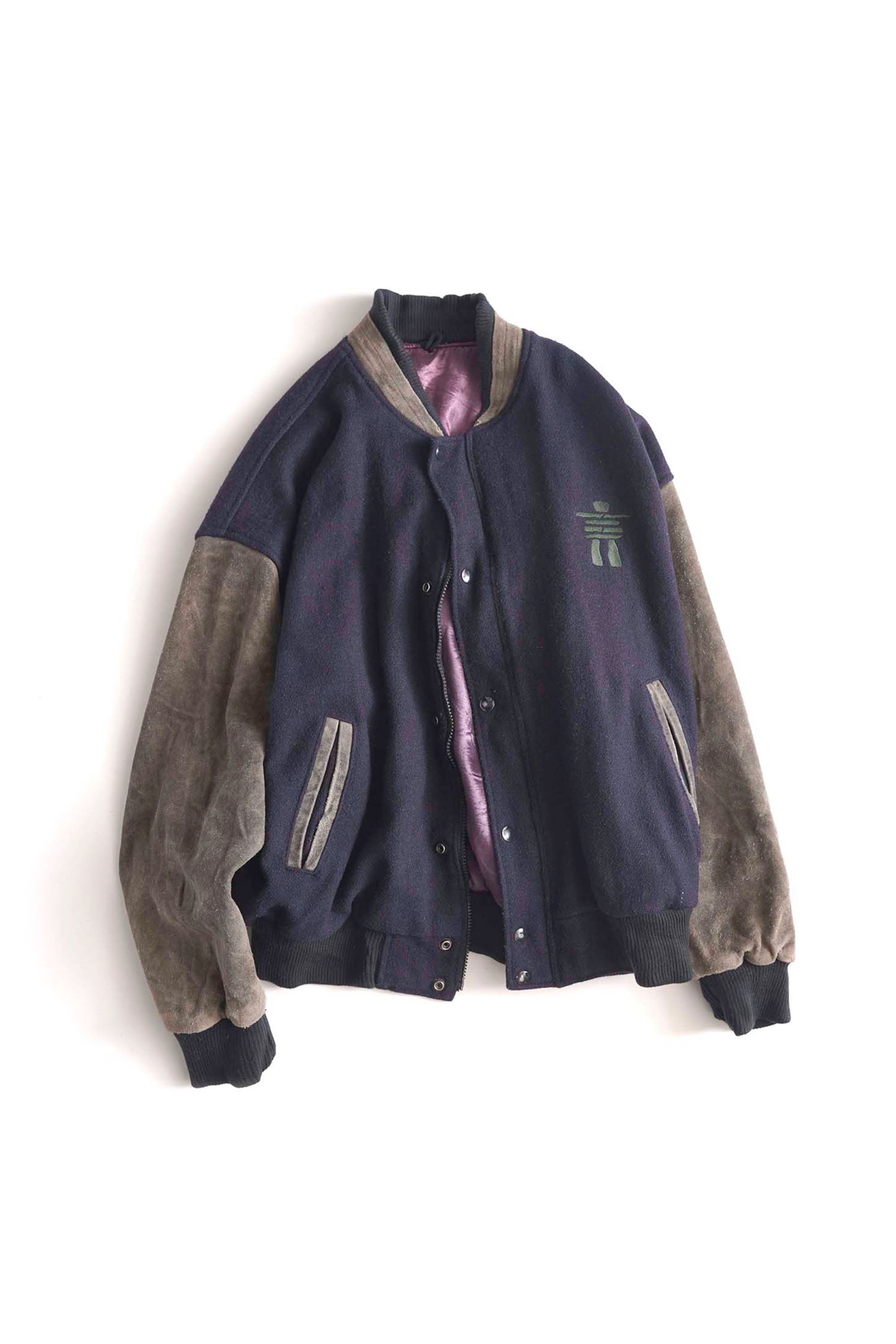 TD EVERGREEN WOOL VARSITY JACKET