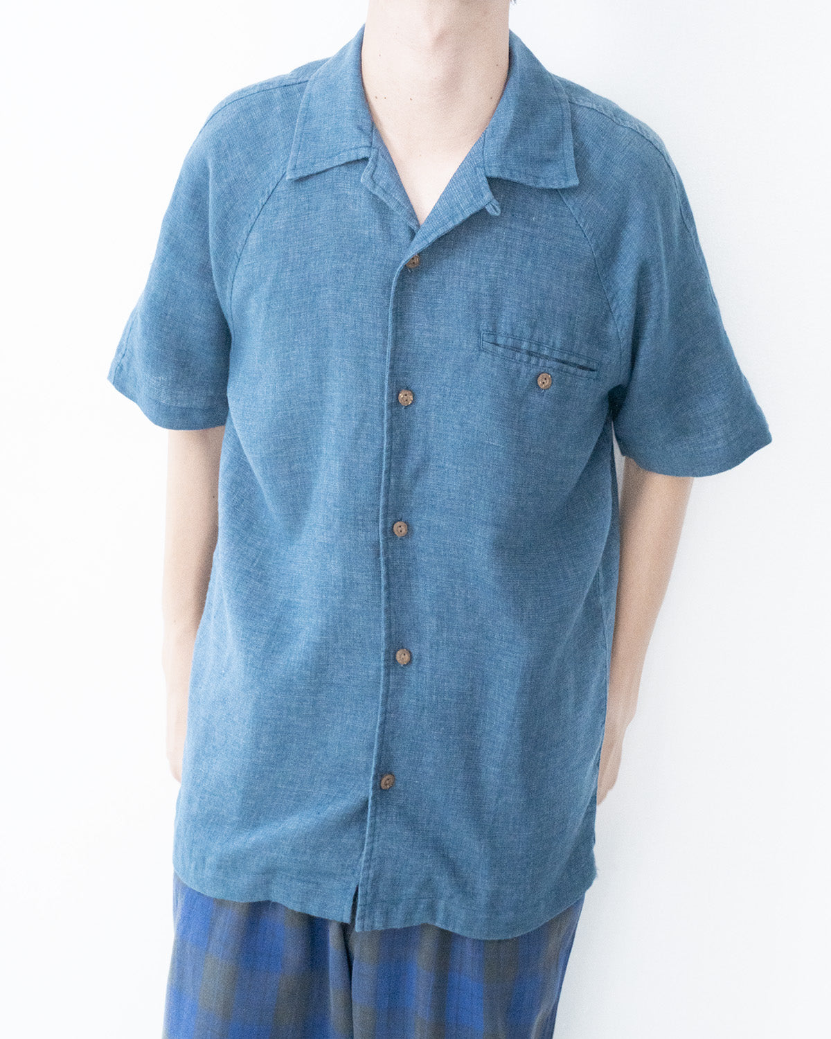 90~00S EDDIE BAUER HEMP SHIRT