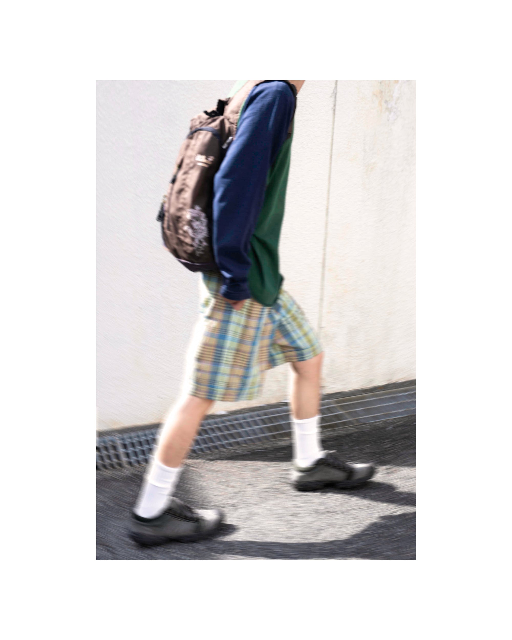 80S LEWINGER CHECK SHORTS