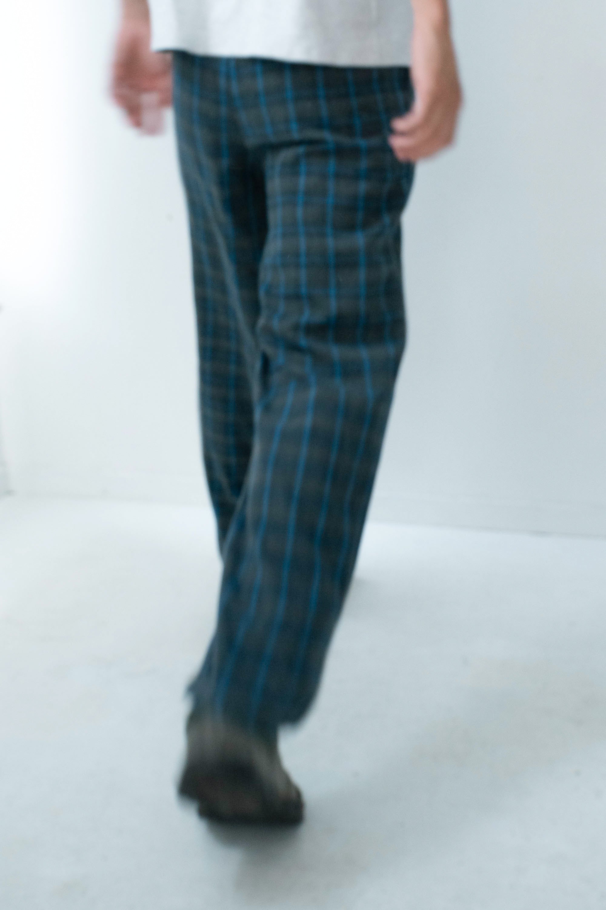 00S CONVINGTON CHECKED PAJAMA PANTS