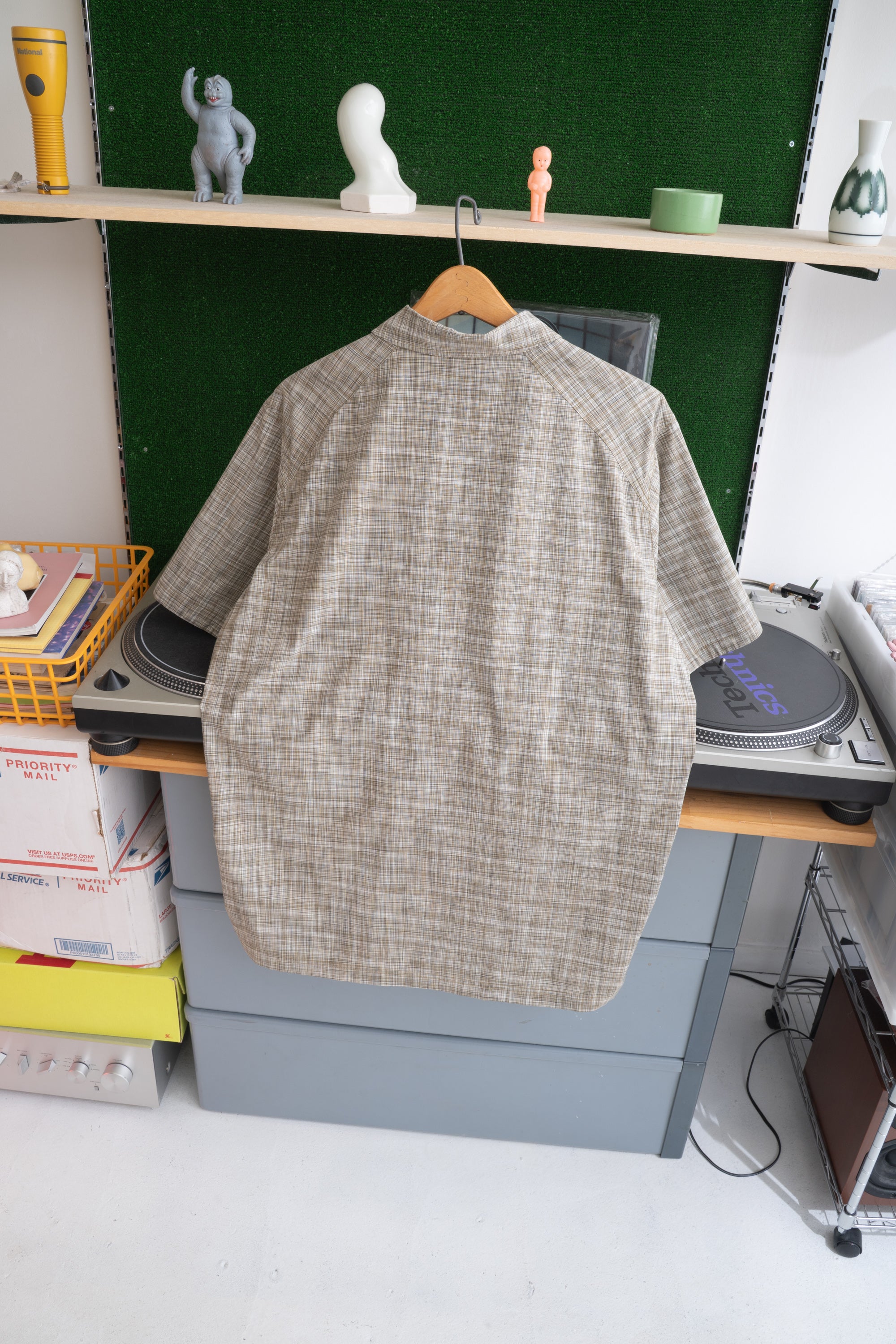 10S REI CHECKED SHIRT