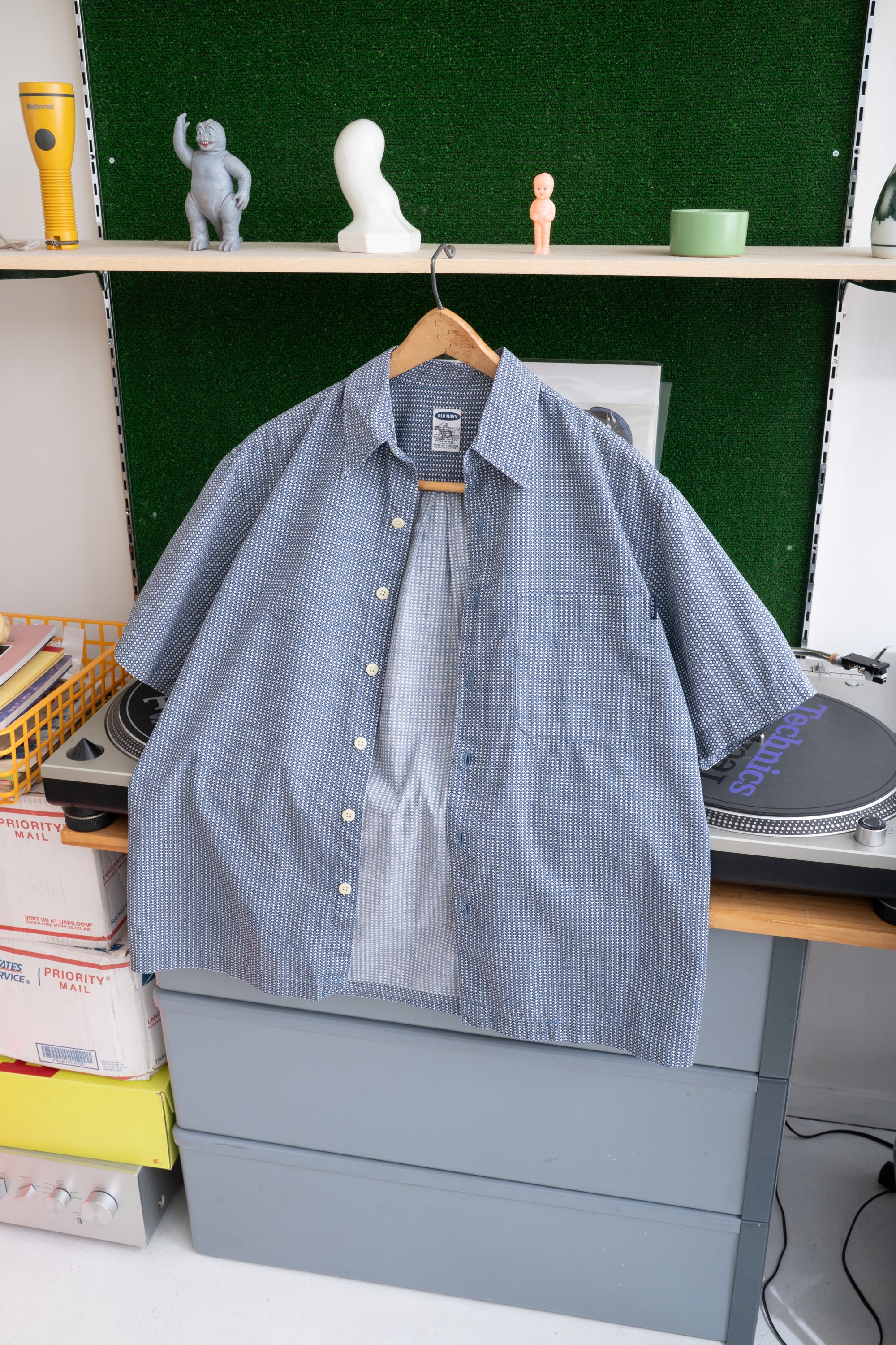 90S OLD NAVY PATTERNED SHIRT