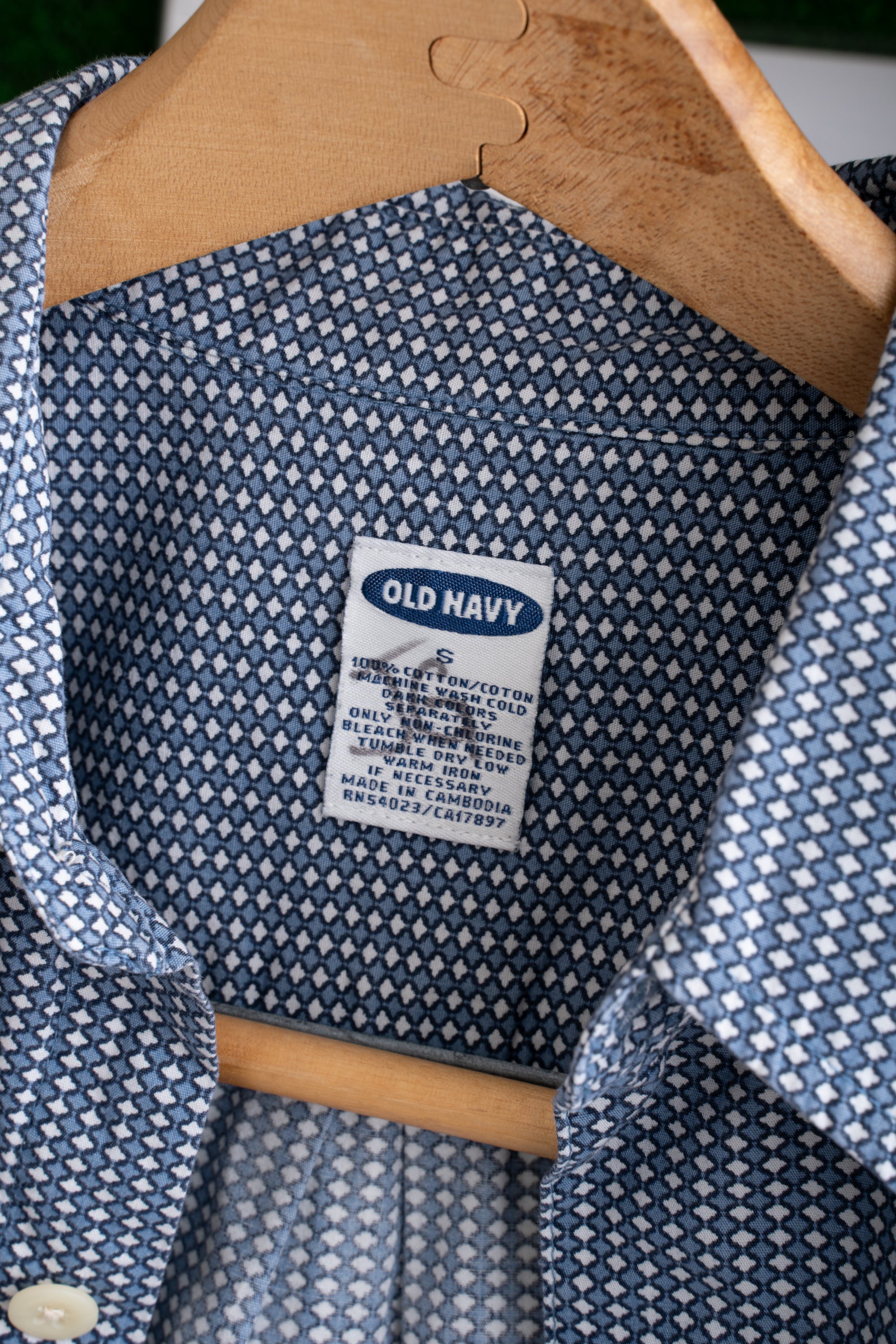 90S OLD NAVY PATTERNED SHIRT