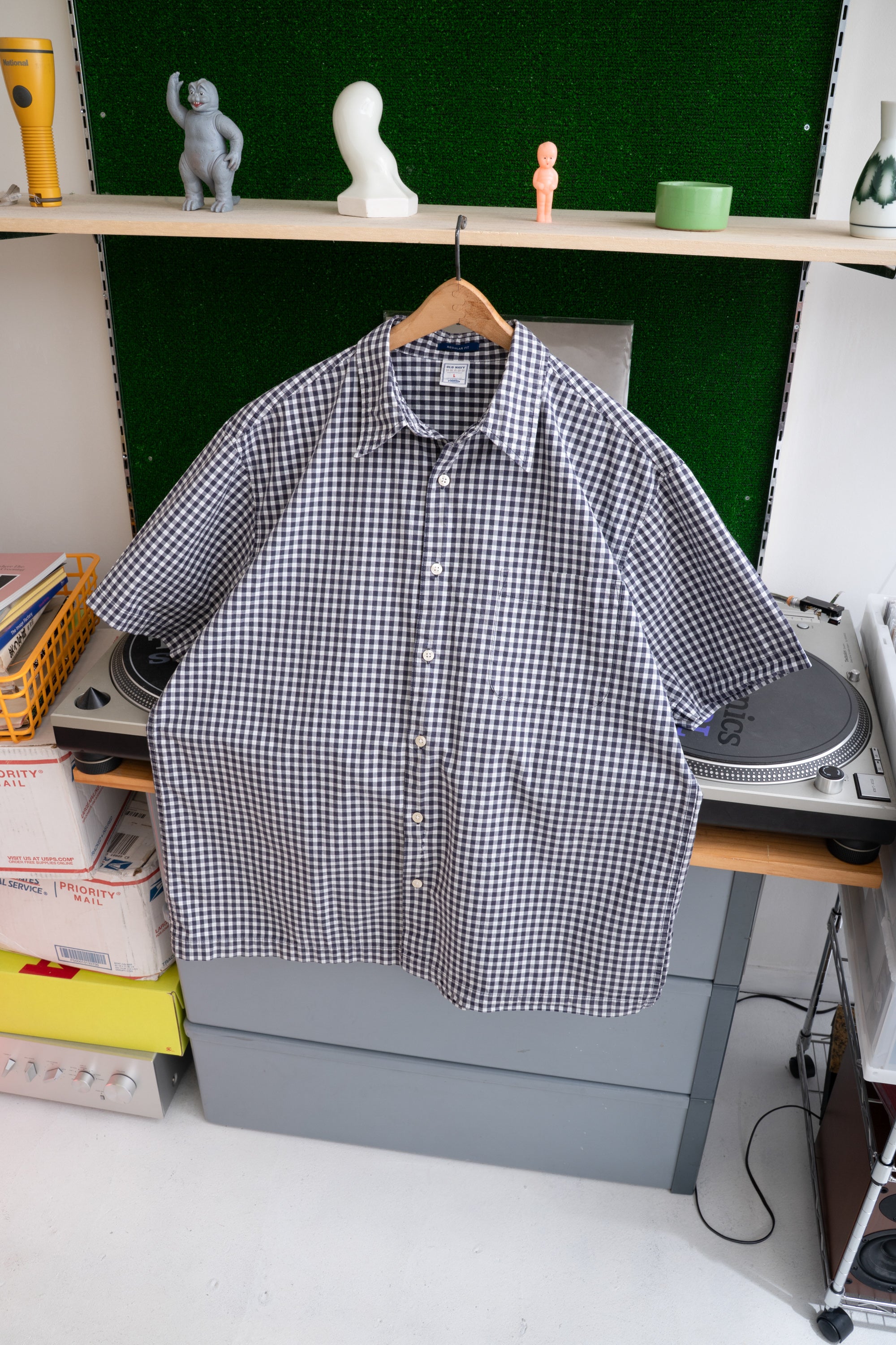 00S OLD NAVY CHECKED SHIRT
