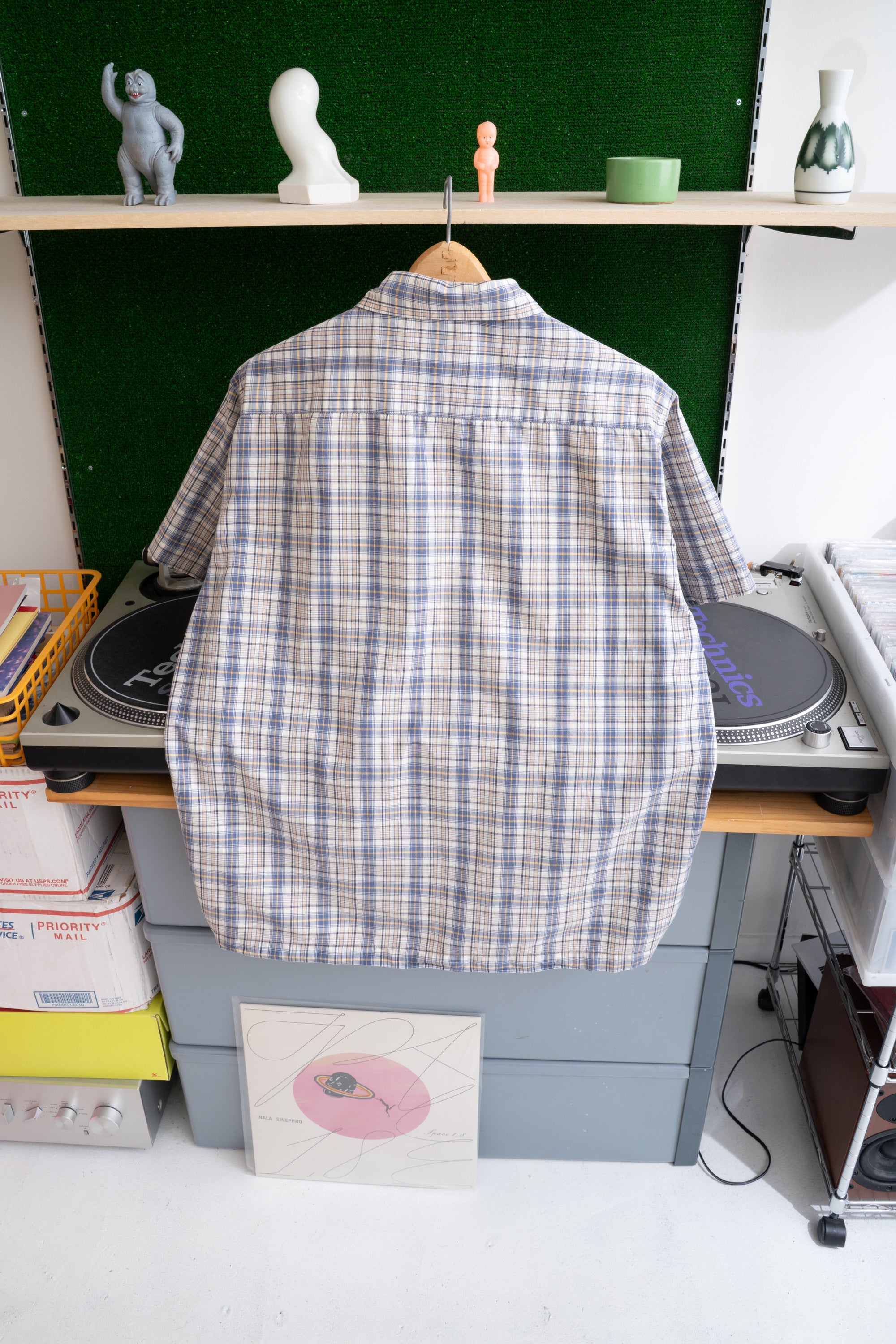 00~10S AMERICAN EAGLE CHECKED SHIRT