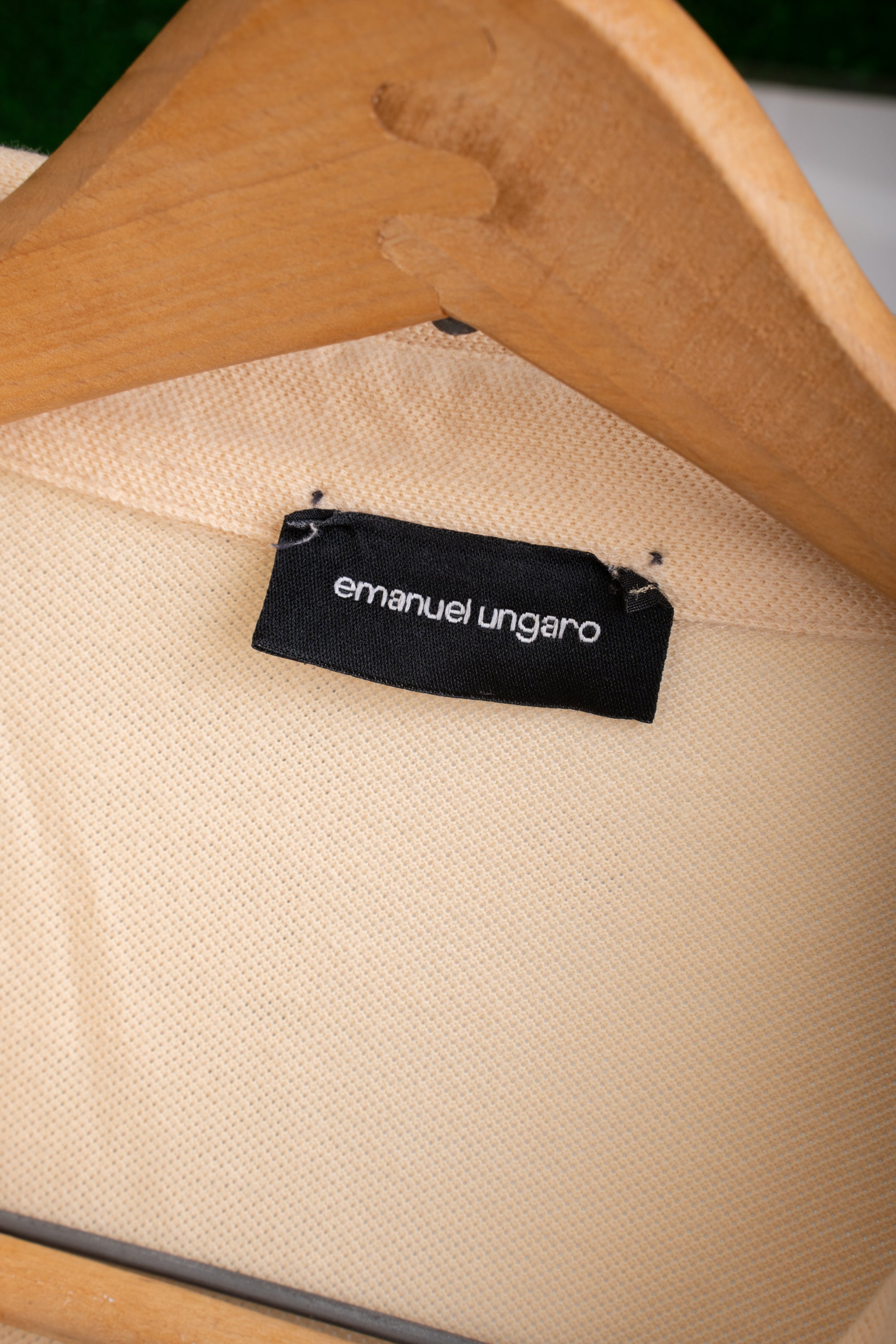 00S EMANUEL UNGARO MOSS STITCH SHIRT