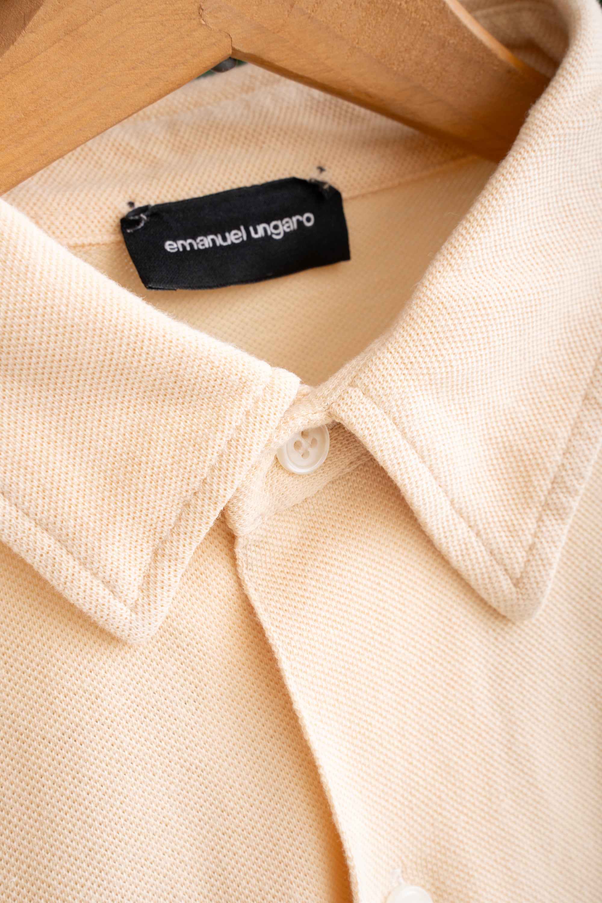 00S EMANUEL UNGARO MOSS STITCH SHIRT
