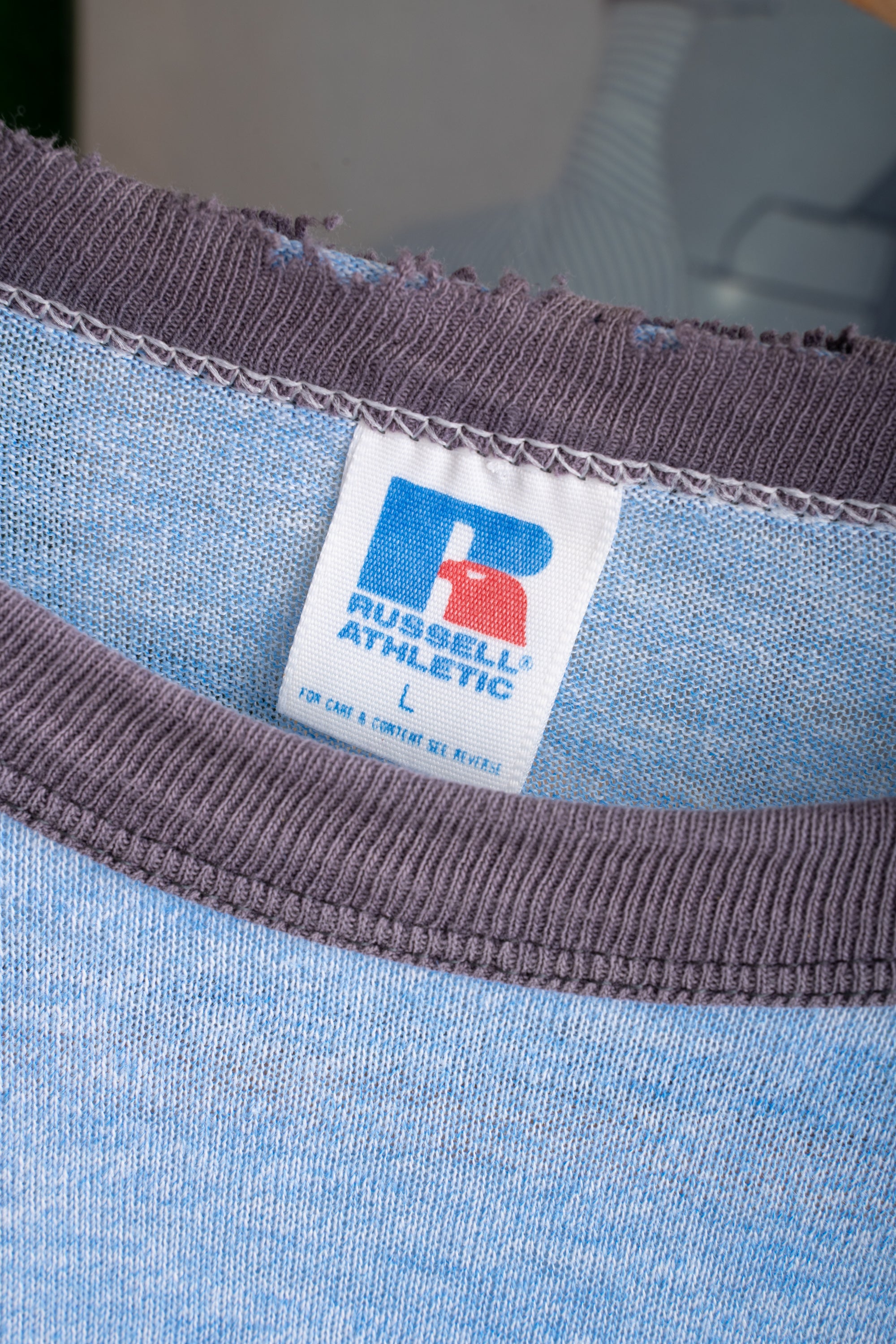 1992 MADE IN USA RUSSELL RINGER T-SHIRT