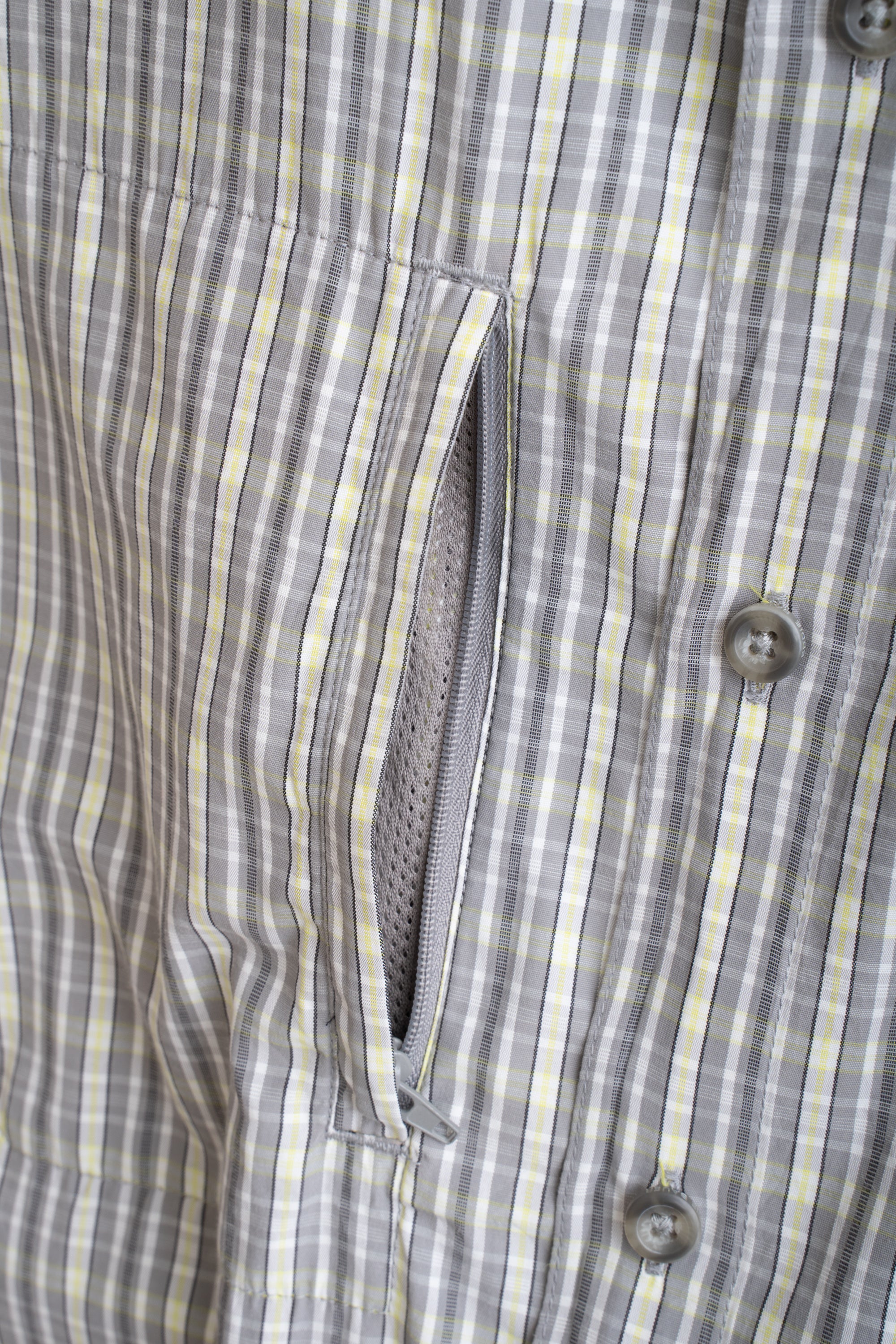 00S EDDIE BAUER CHECKED ACTIVE SHIRT