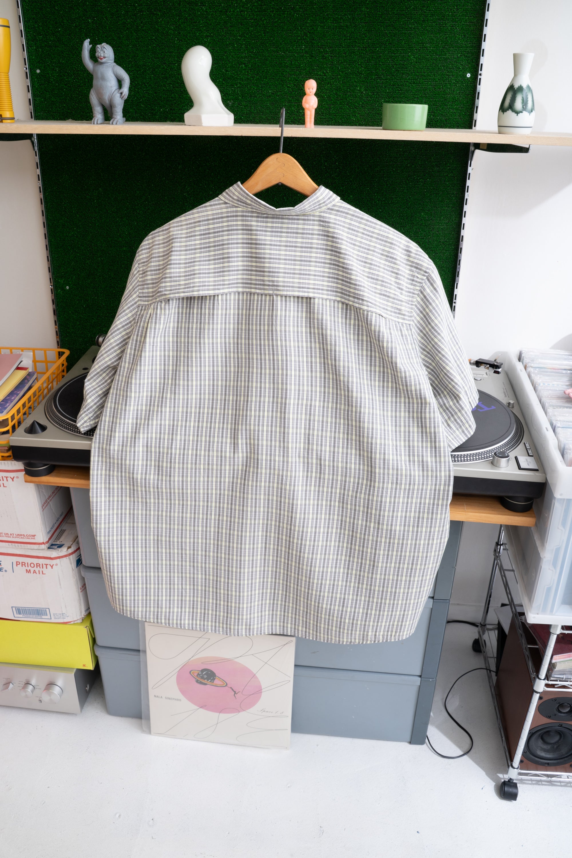 00S EDDIE BAUER CHECKED ACTIVE SHIRT