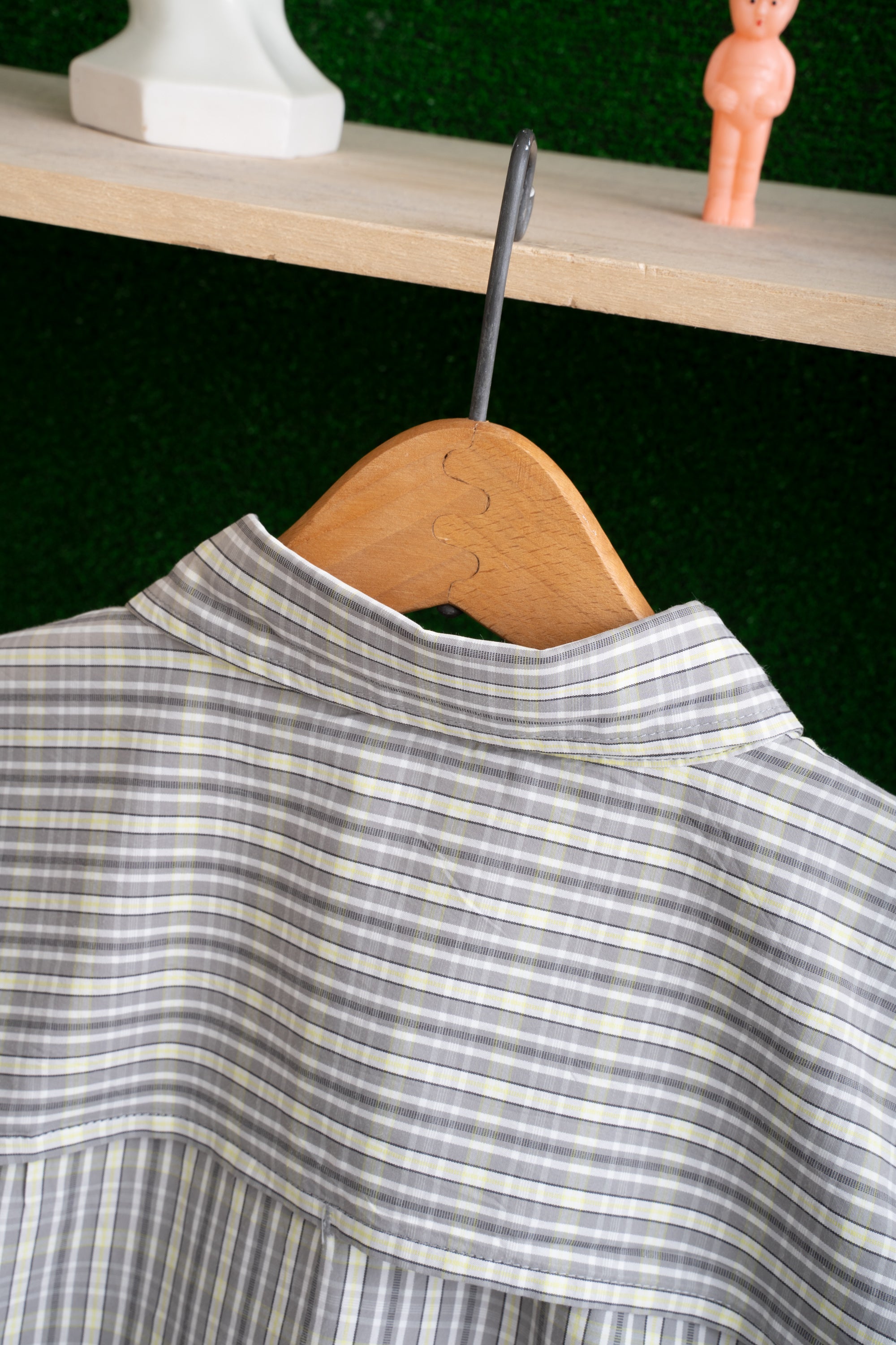 00S EDDIE BAUER CHECKED ACTIVE SHIRT