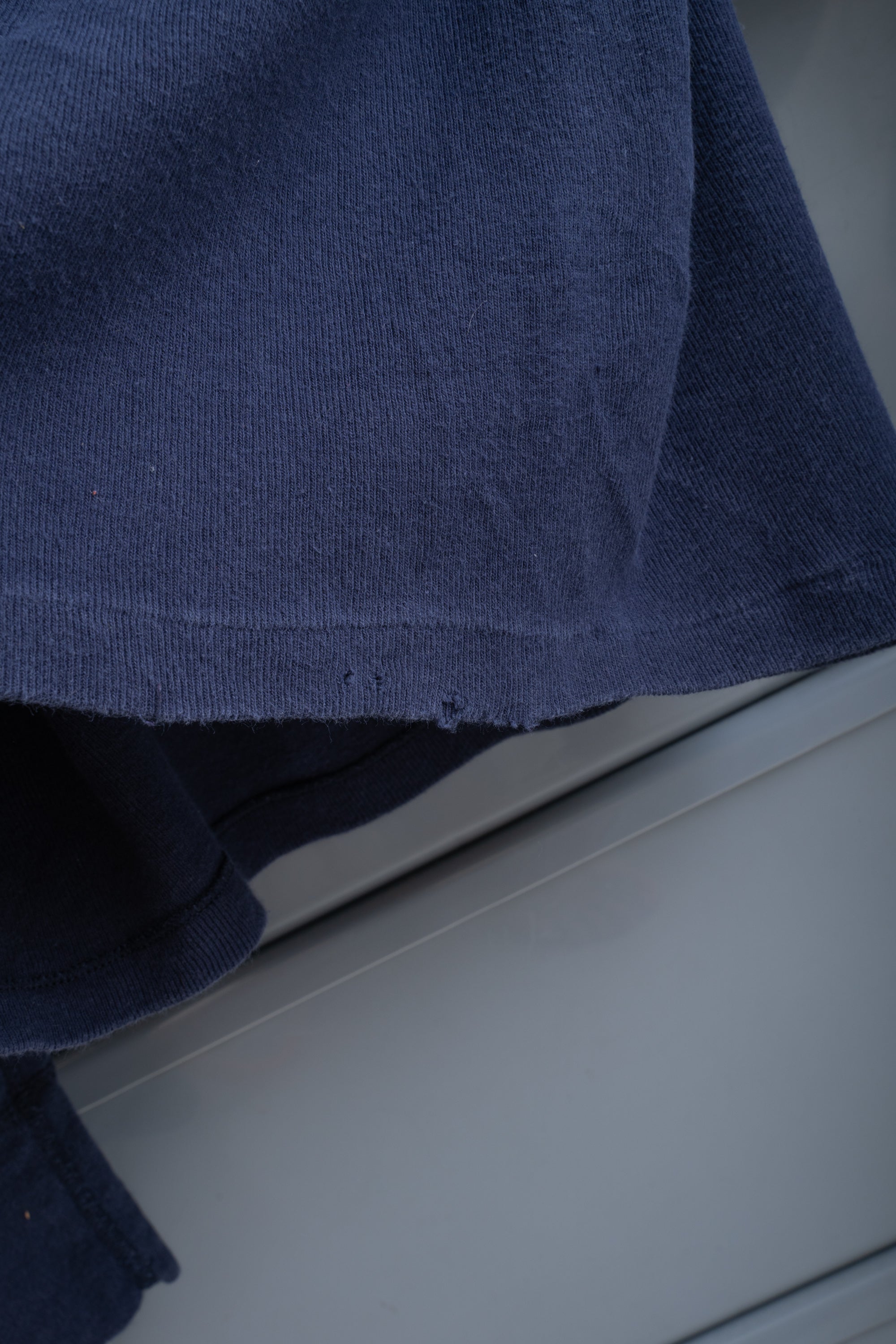 90S MADE IN USA GAP RIBBED HENRY NECK PULLOVER
