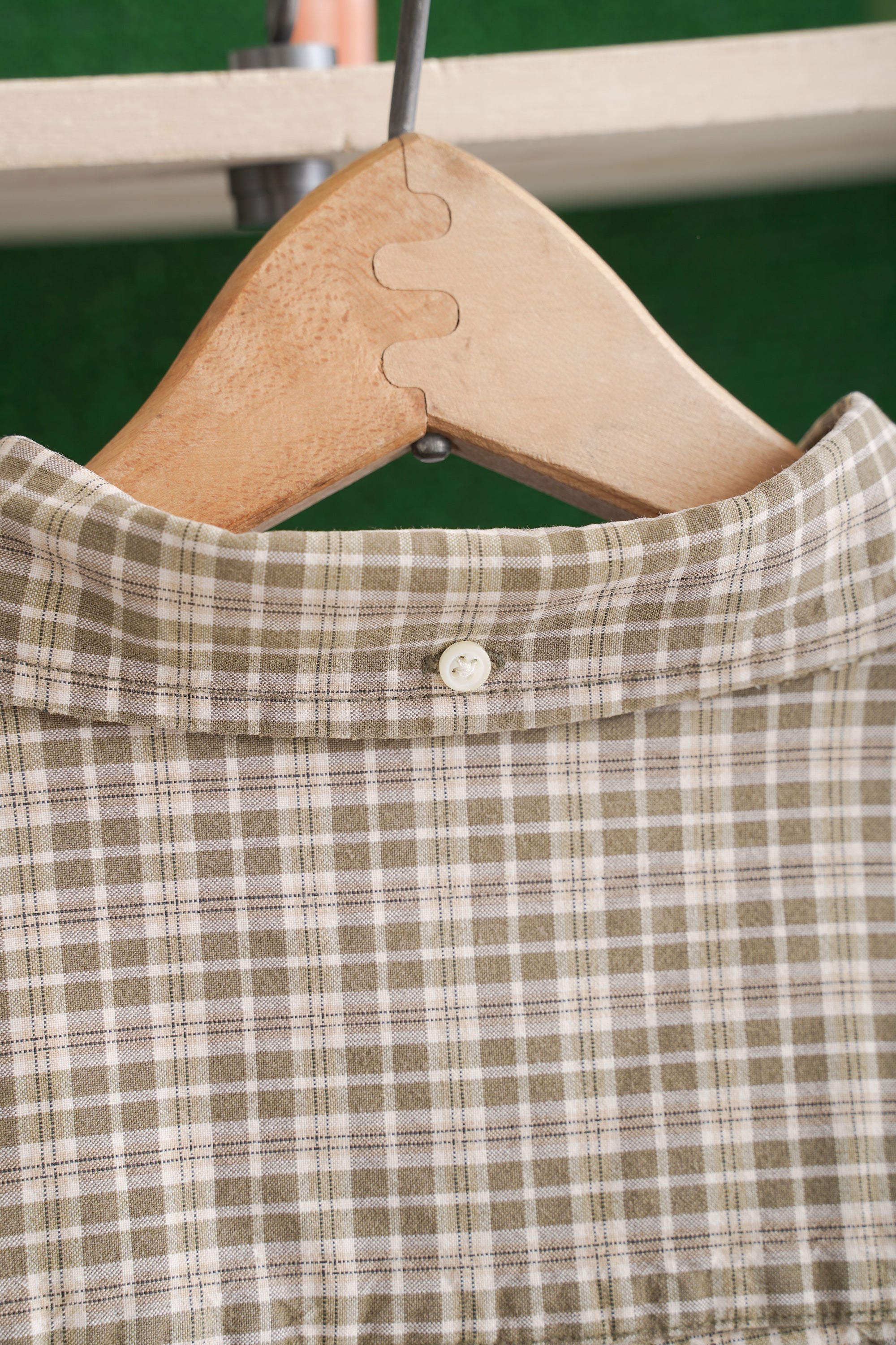 90~00S J.CREW CHECKED SHIRT