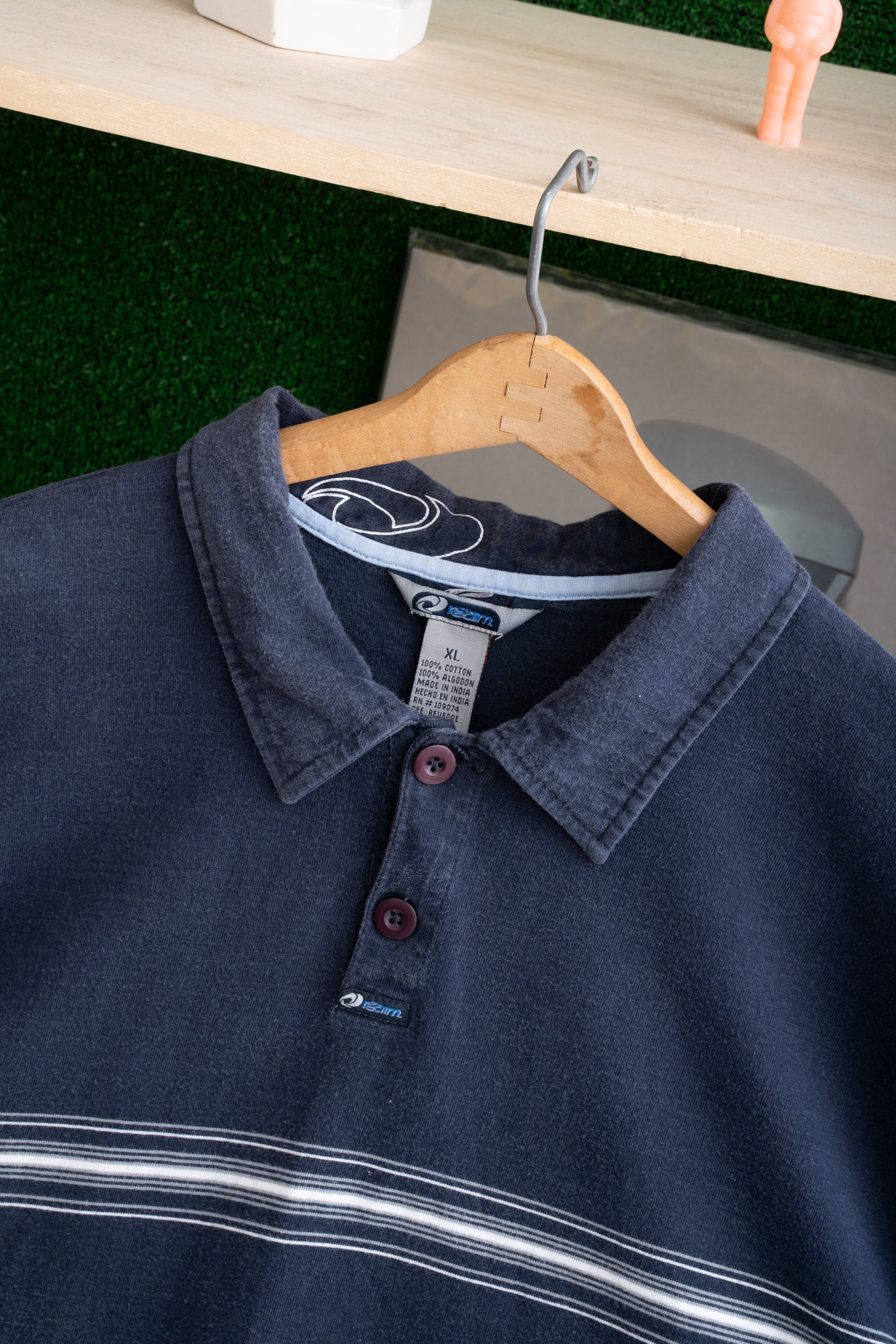 90S THE REALM POLO SHIRT