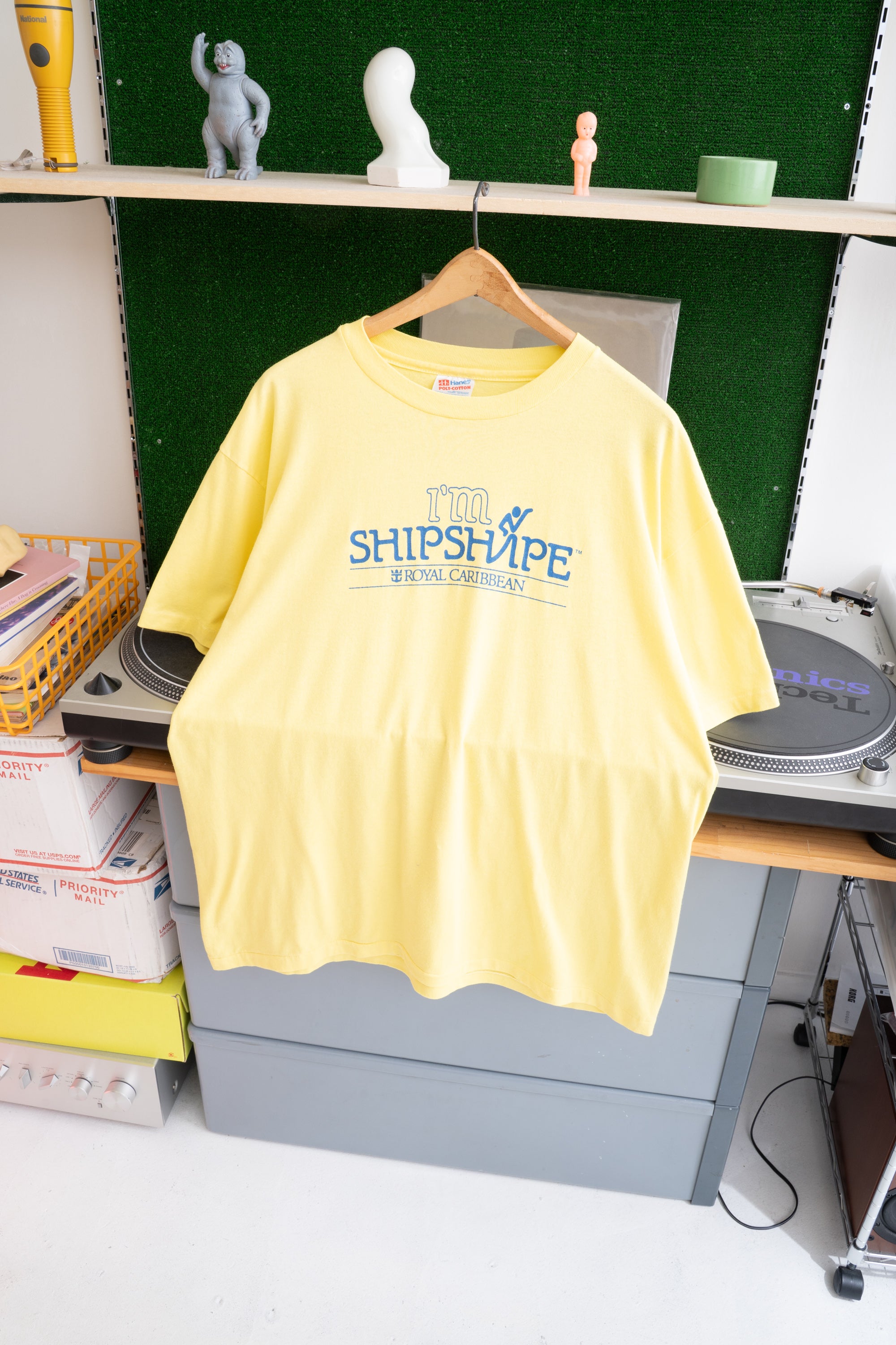 80~90S MADE IN USA I'M SHIPSHAPE T-SHIRT