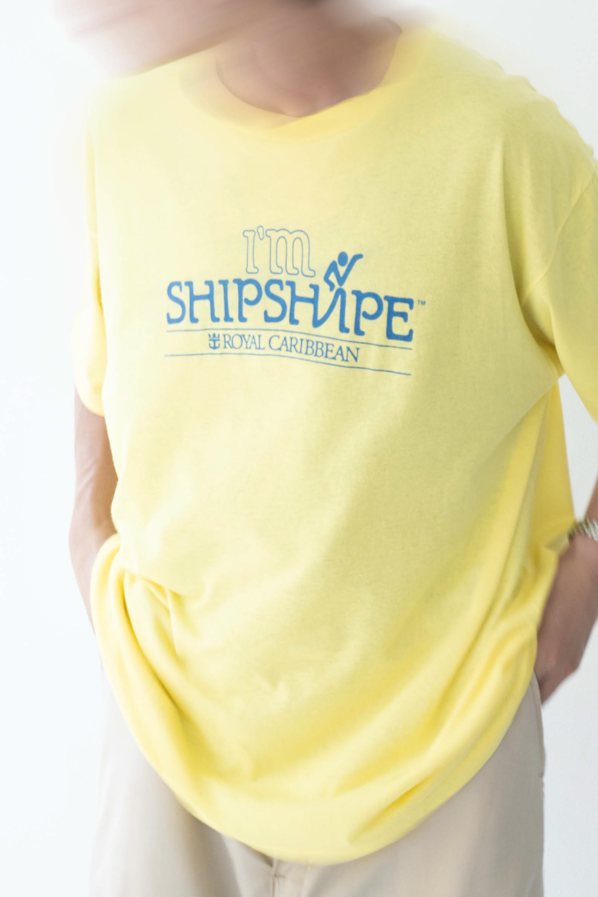 80~90S MADE IN USA I'M SHIPSHAPE T-SHIRT