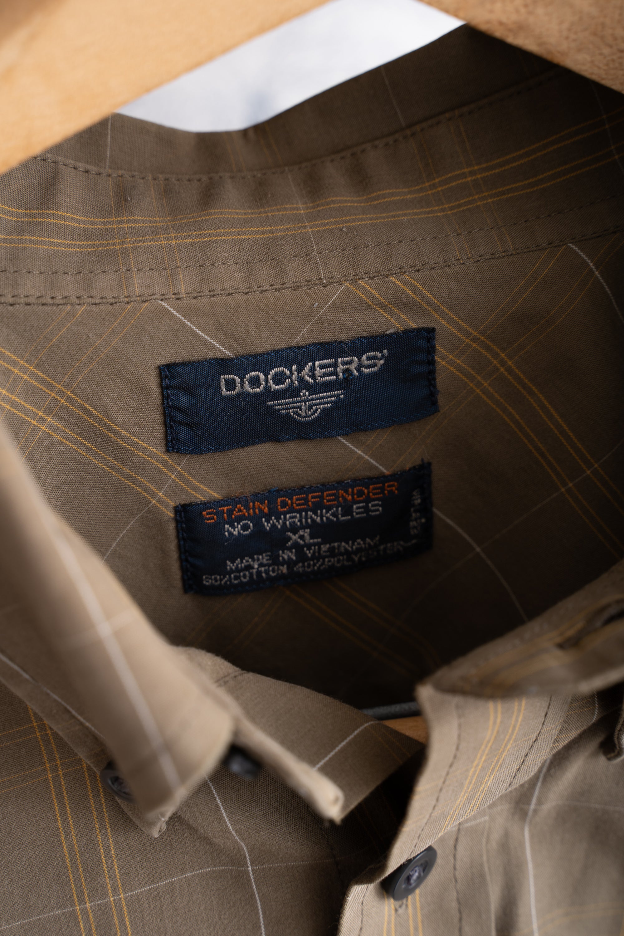 90S DOCKERS CHECKED SHIRT