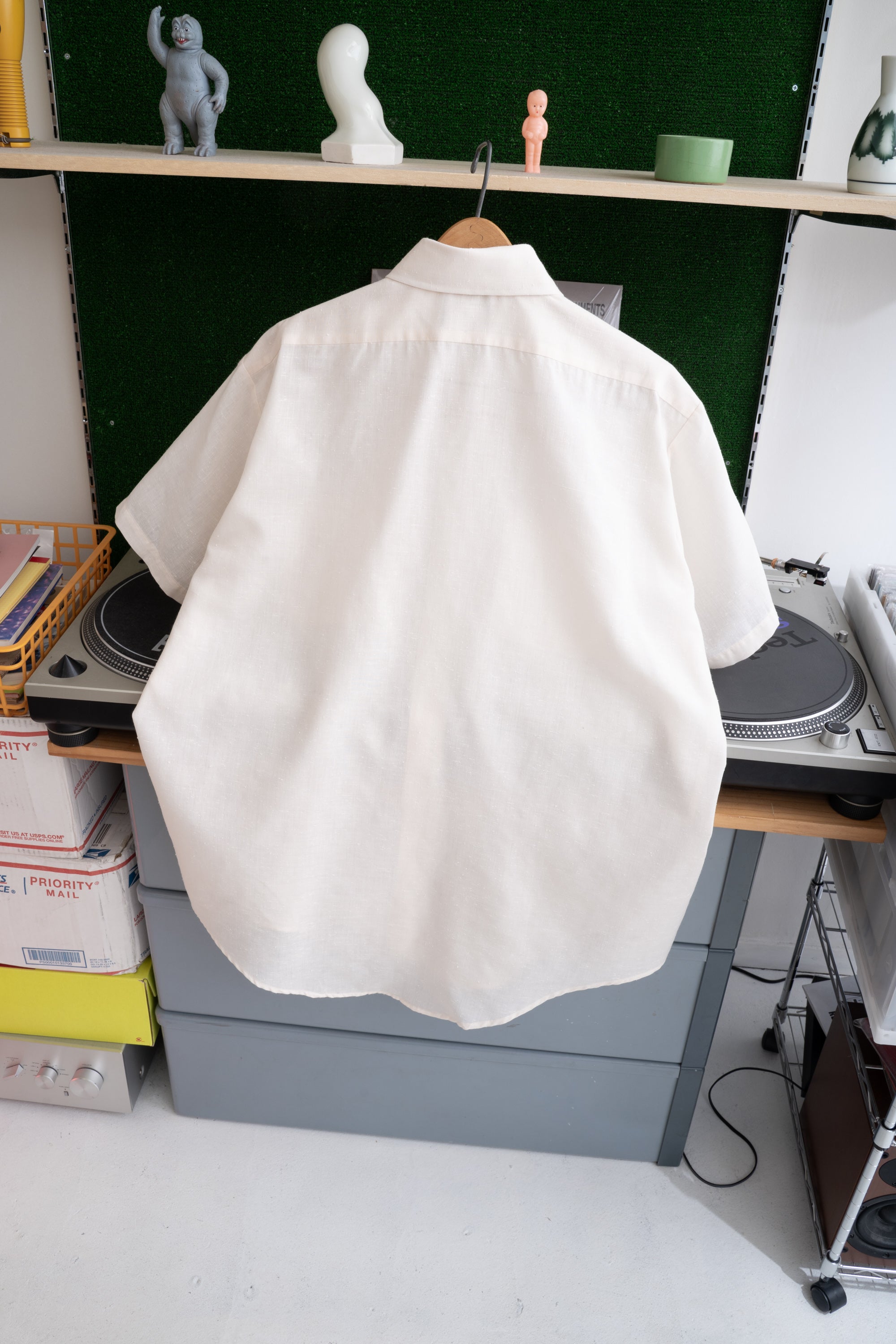 80S MADE IN USA CLASSIC CASUALS NEP SHIRT (DEADSTOCK)