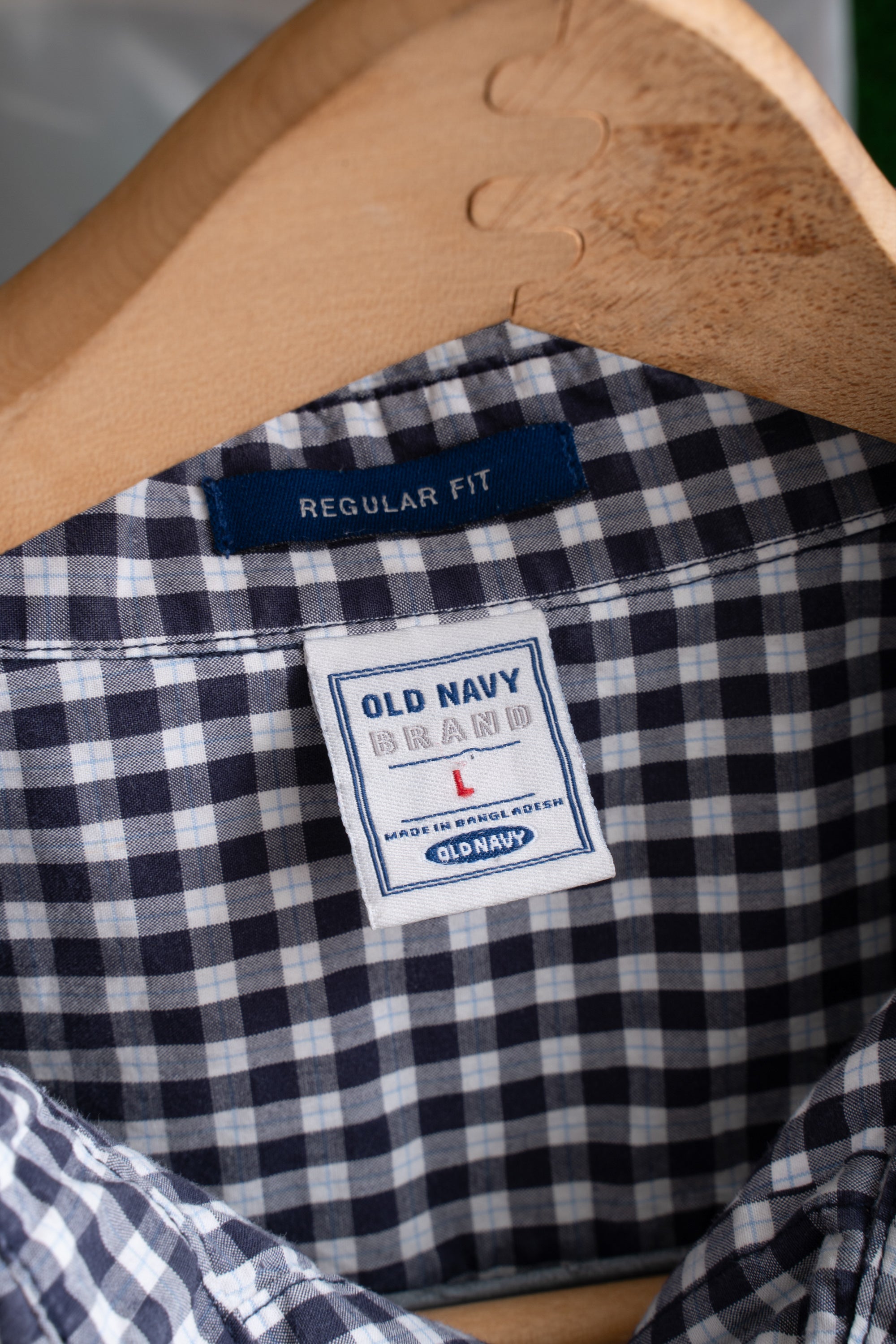 00S OLD NAVY CHECKED SHIRT