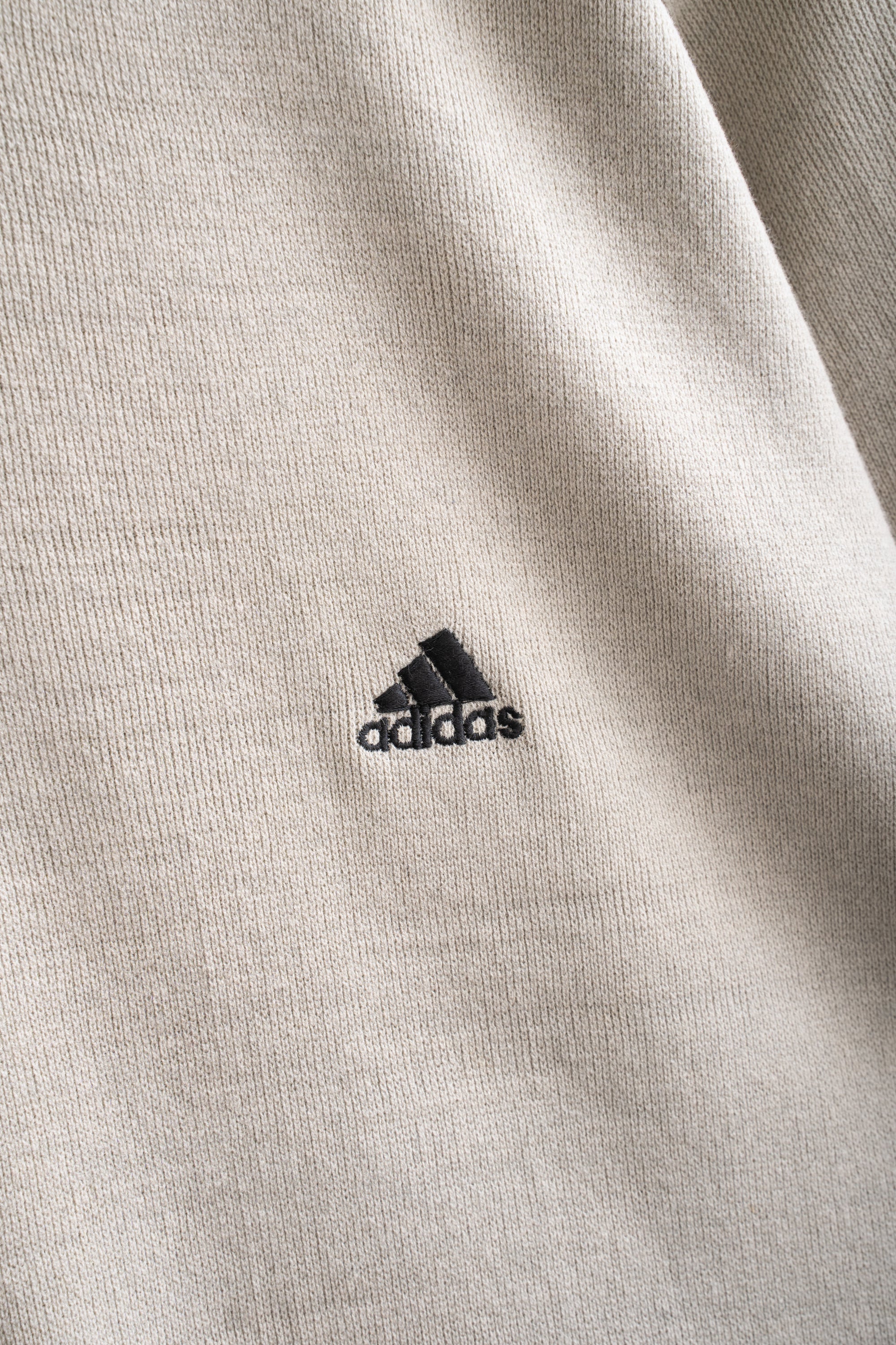 00S ADIDAS NECK ZIP SWEATER