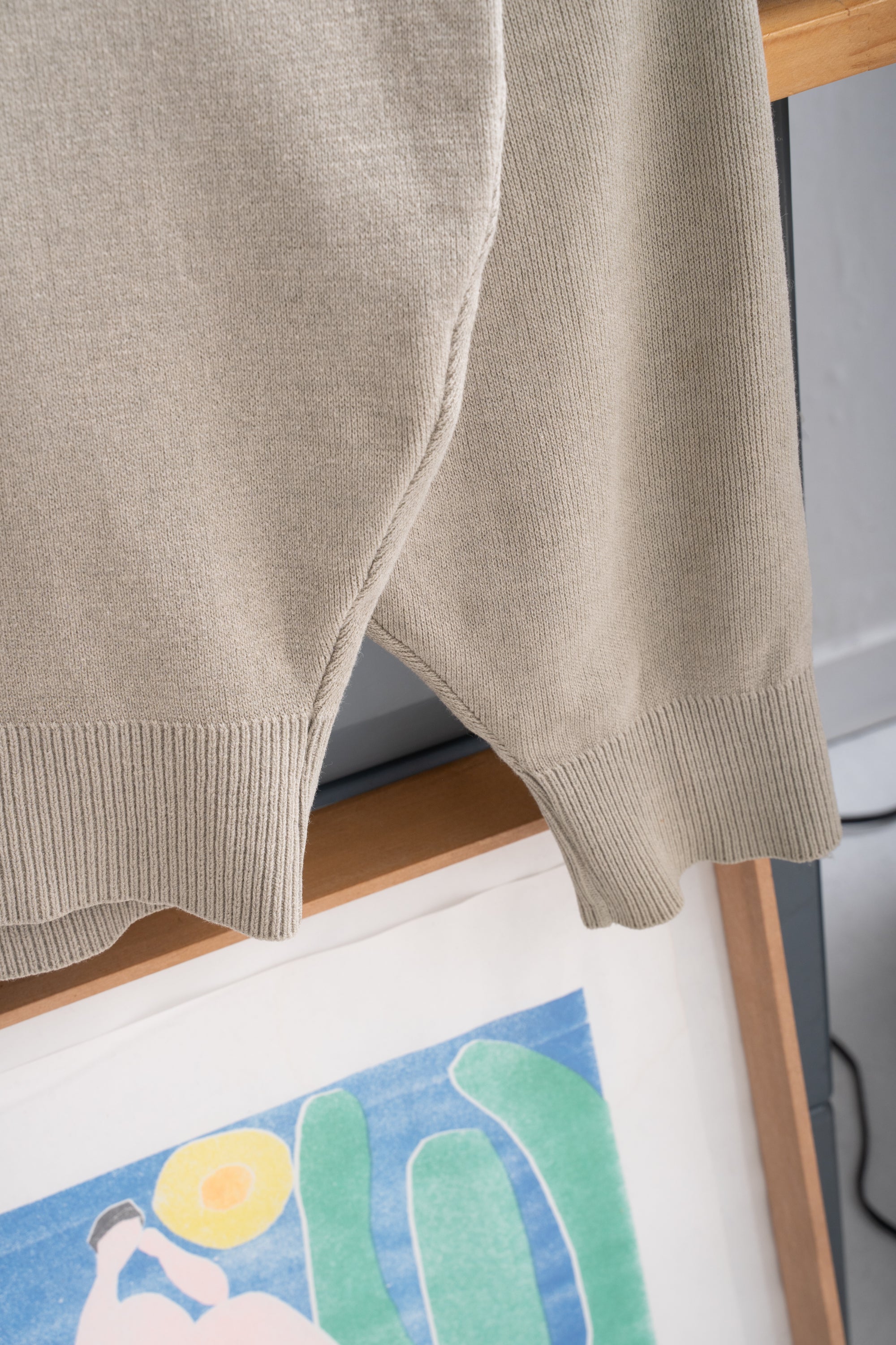 00S ADIDAS NECK ZIP SWEATER