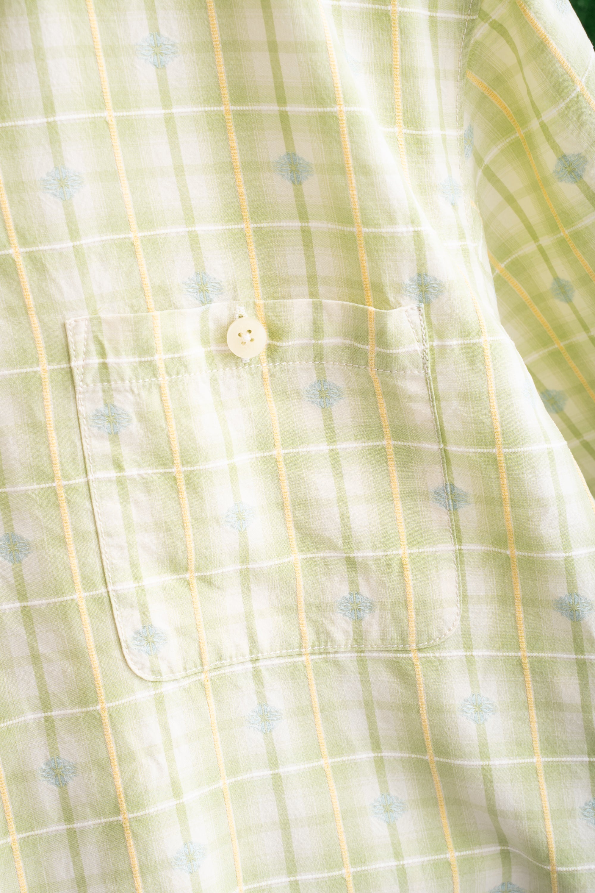 90~00S TOMMY BAHAMA CHECKED SHIRT