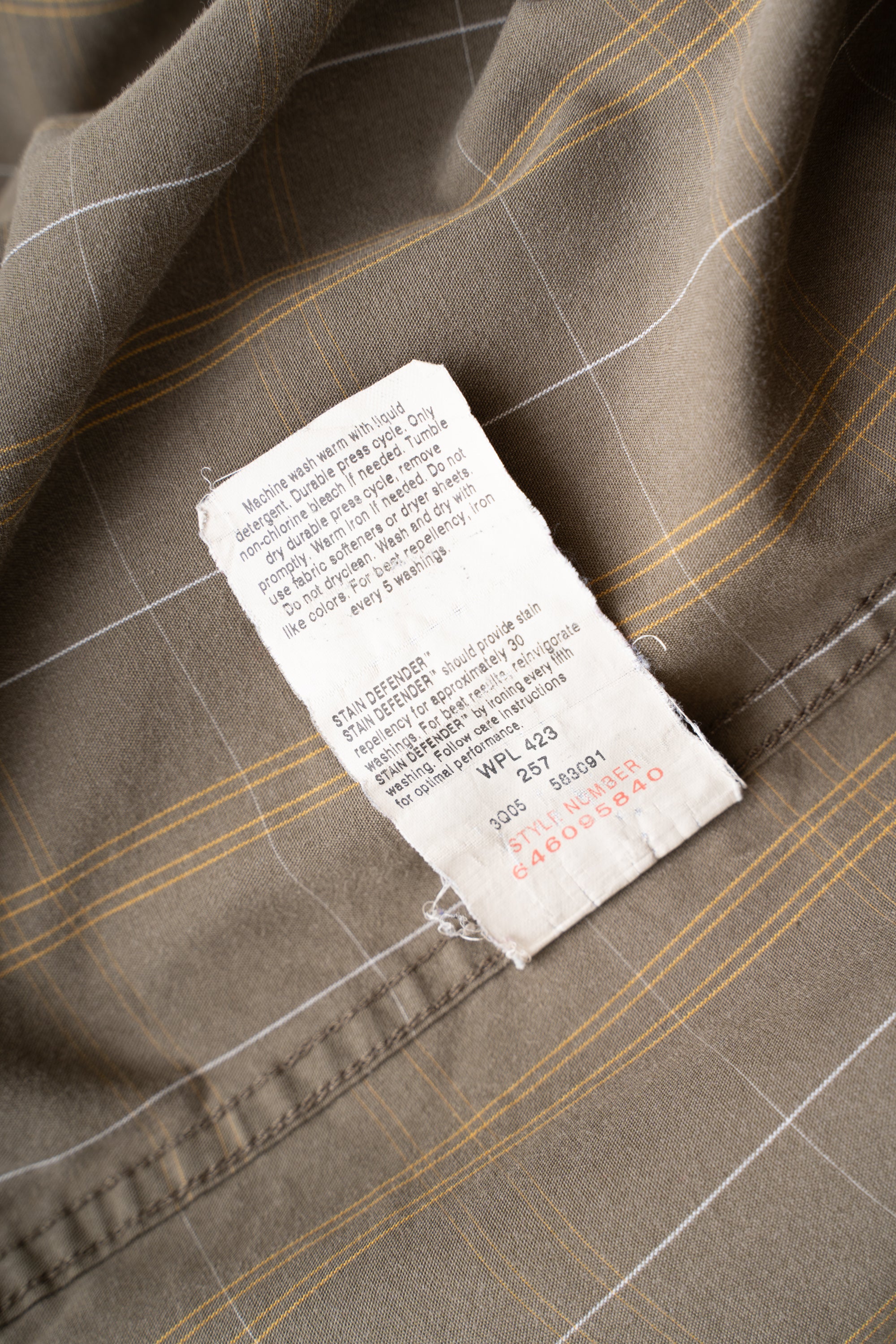 90S DOCKERS CHECKED SHIRT