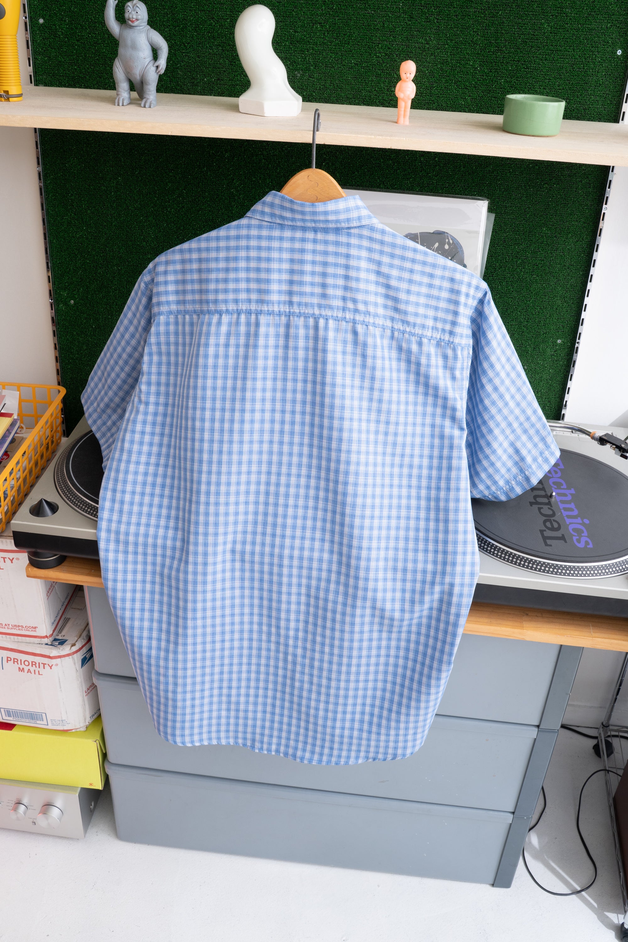 10S ROYAL ROBBINS CHECKED SHIRT
