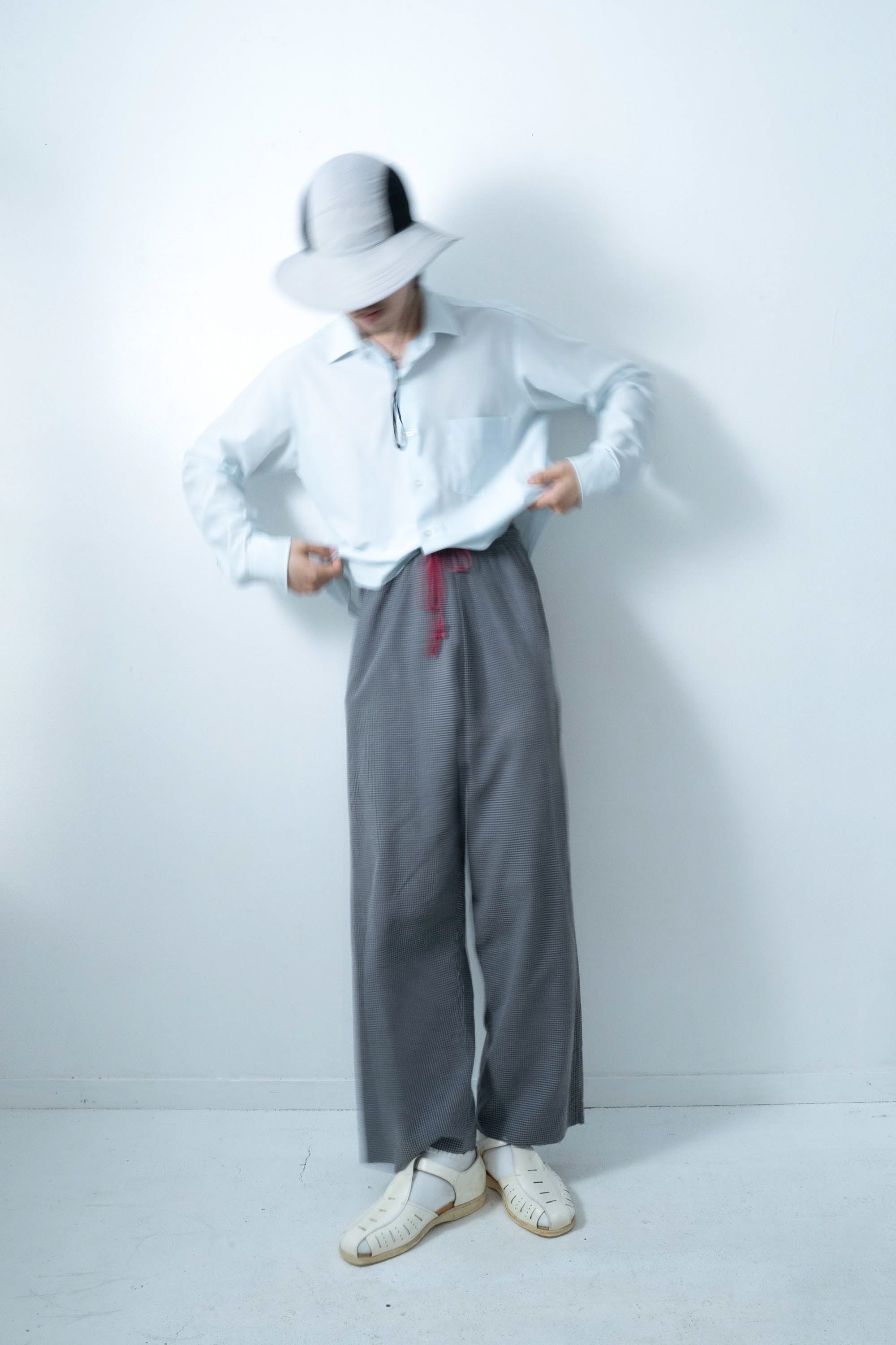 90S PURITAN CHECKED PAJAMA PANTS
