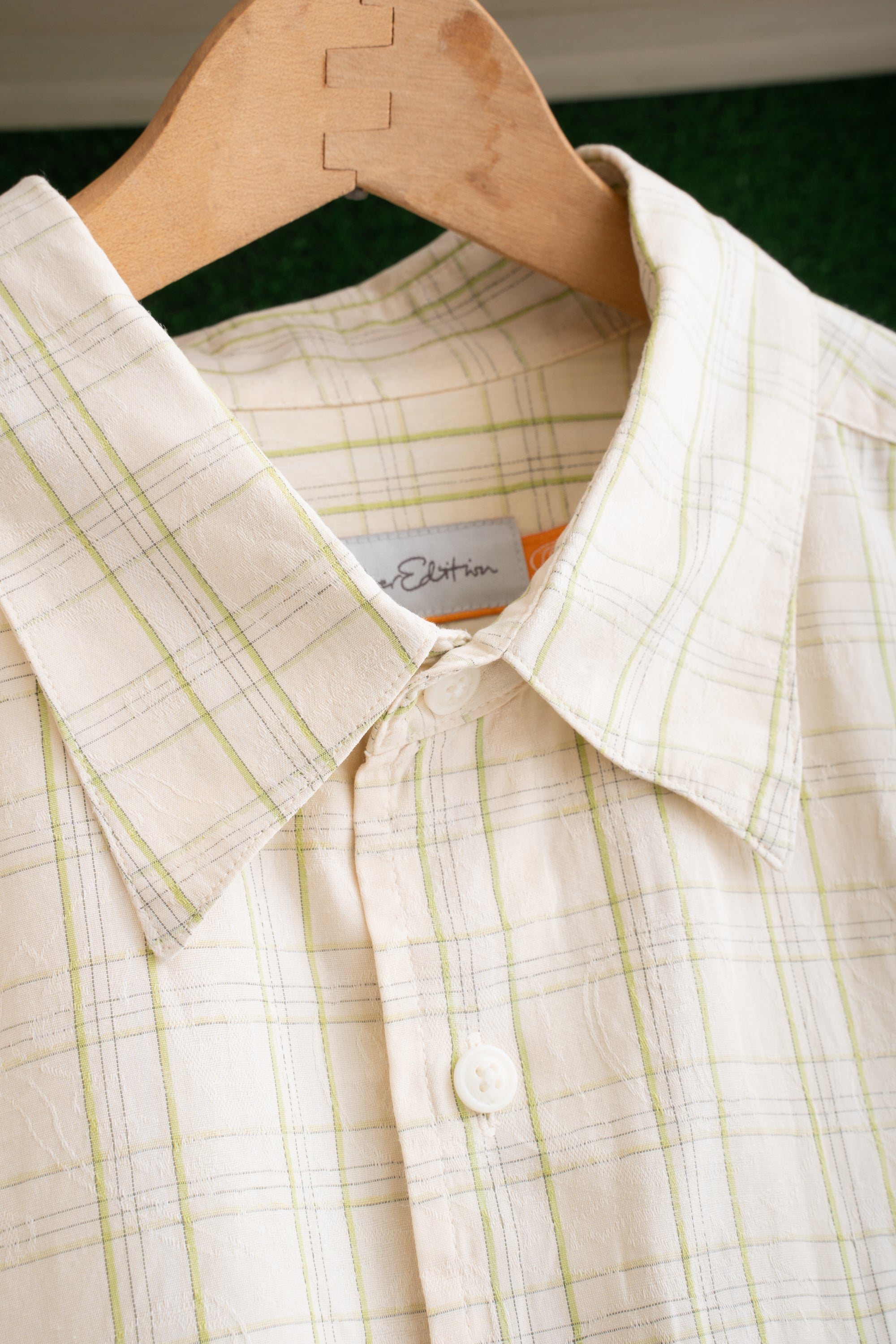 00S QUICK SILVER CHECKED  SHIRT