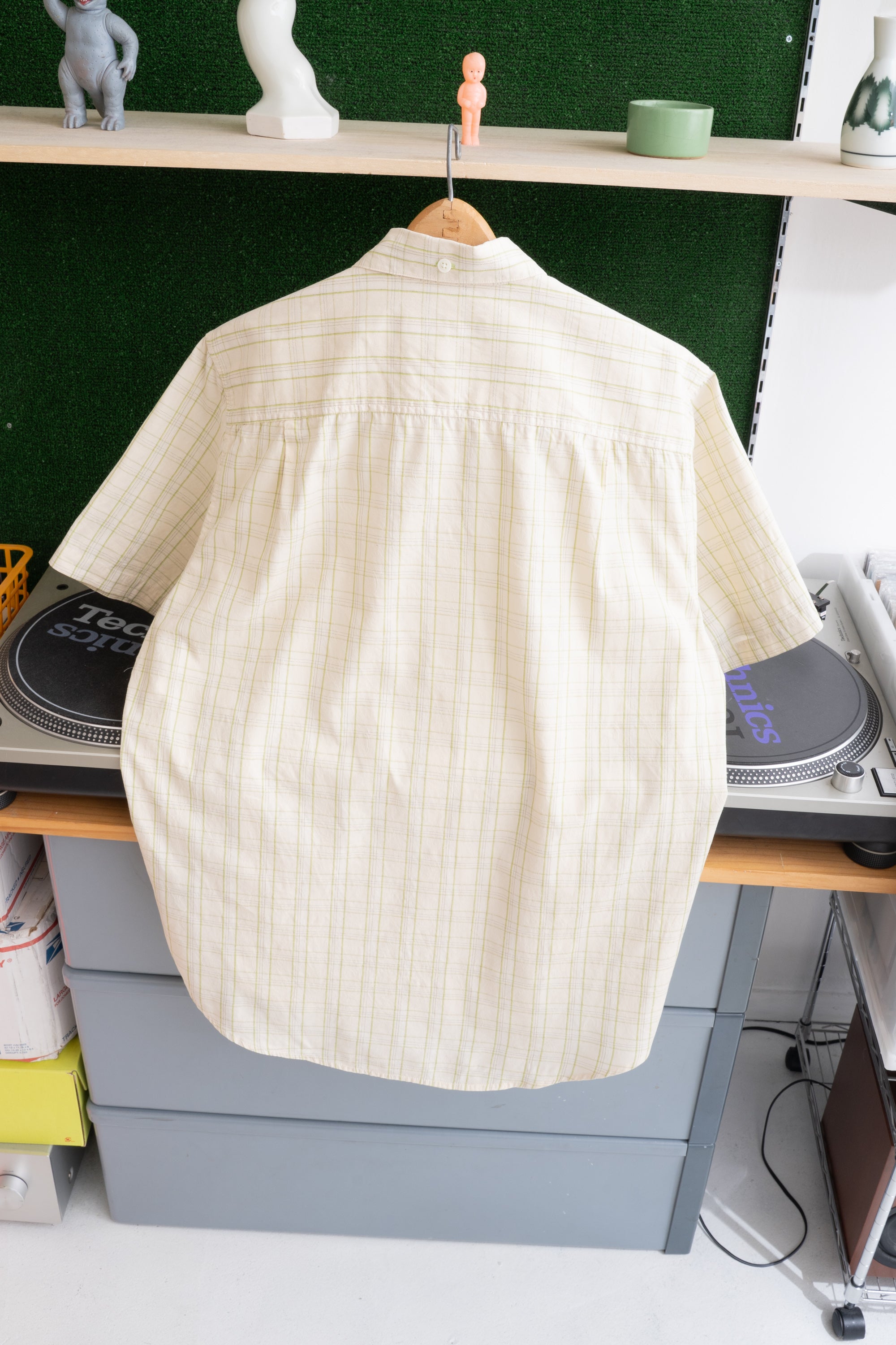 00S QUICK SILVER CHECKED  SHIRT