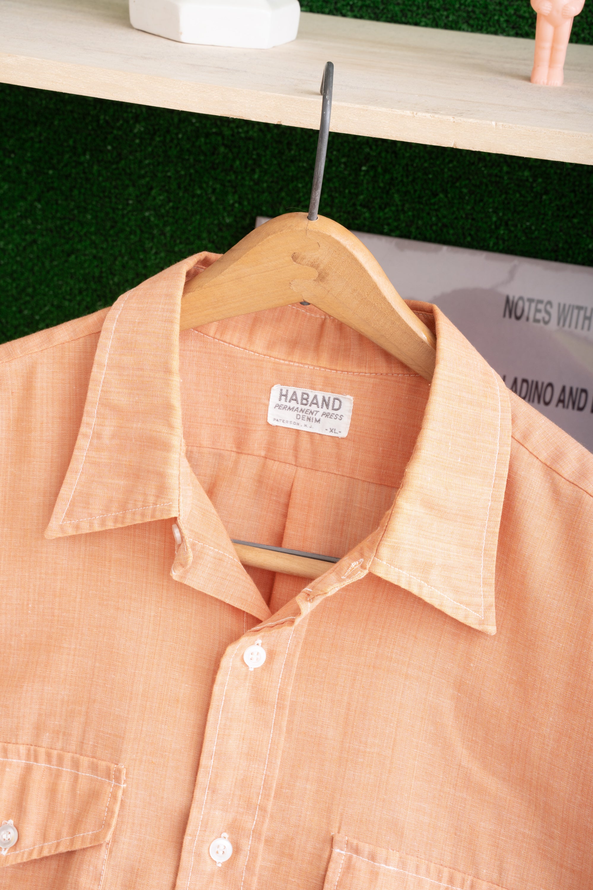 60~70S HABAND CHAMBRAY SHIRT