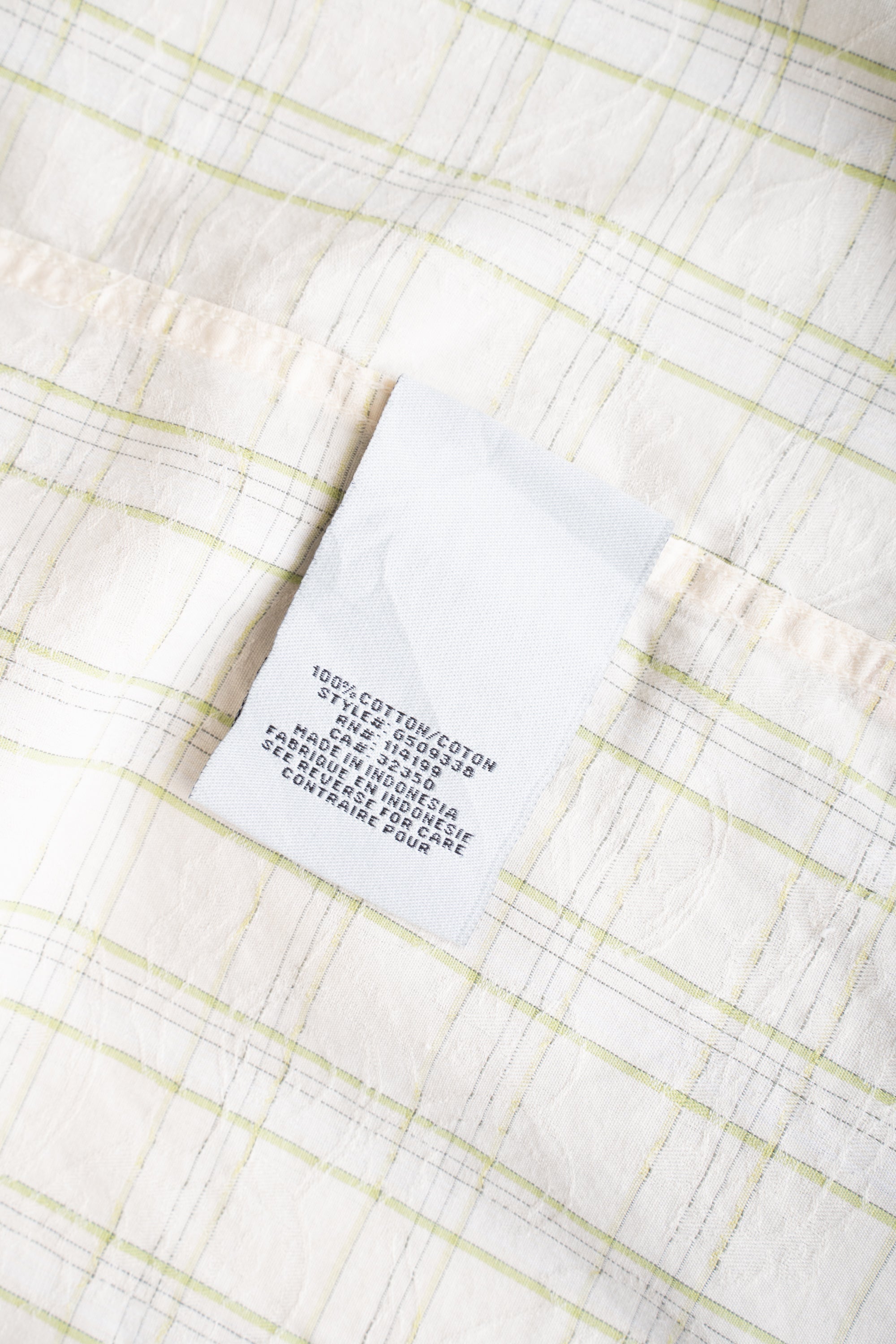 00S QUICK SILVER CHECKED  SHIRT