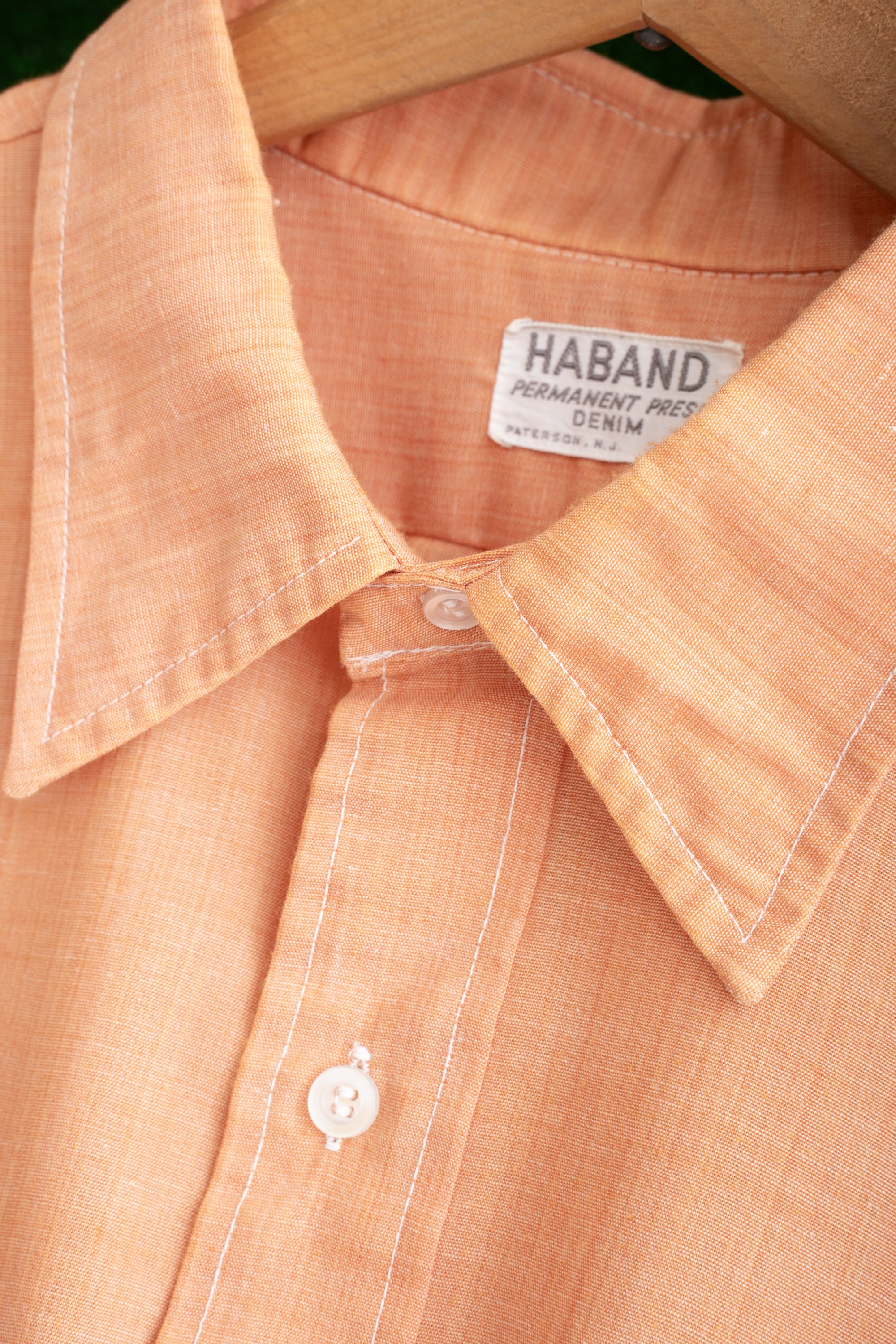 60~70S HABAND CHAMBRAY SHIRT