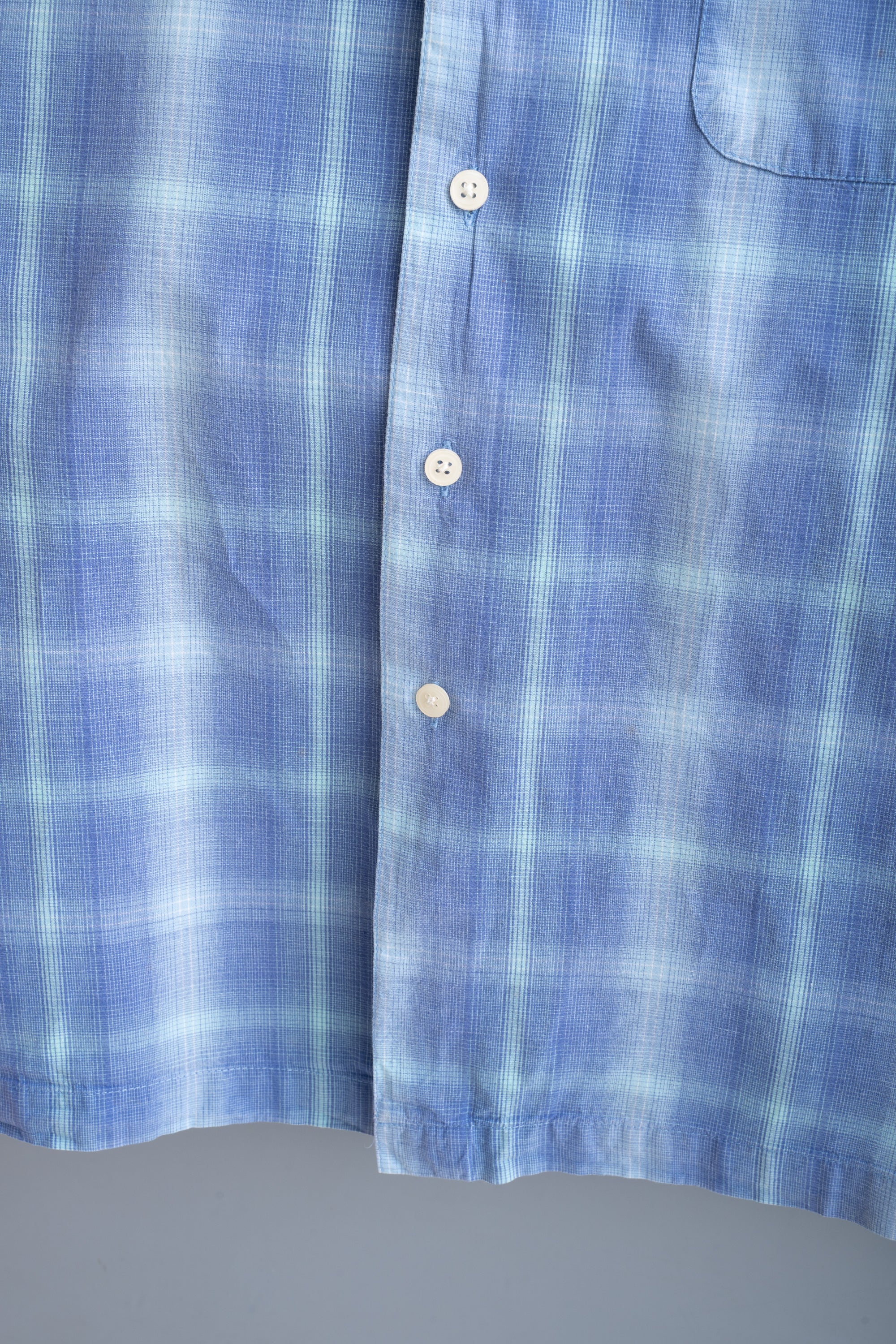 00S PREMIER INTERNATIONAL CHECKED BUTTON DOWN SHIRT