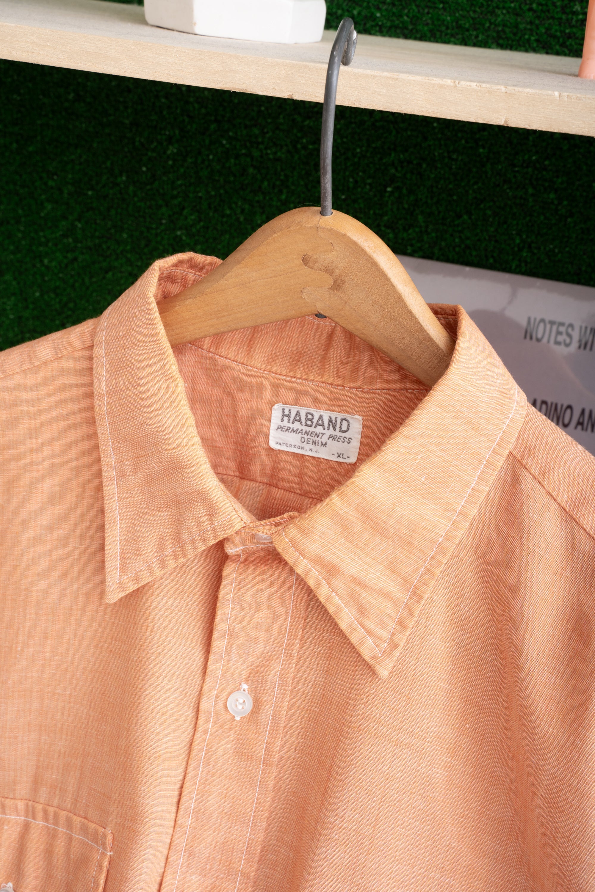 60~70S HABAND CHAMBRAY SHIRT