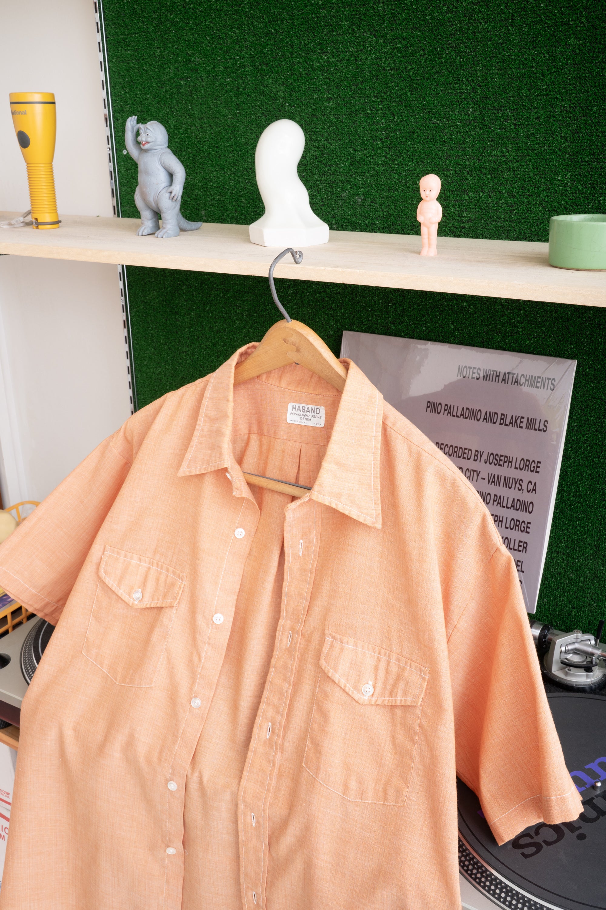 60~70S HABAND CHAMBRAY SHIRT