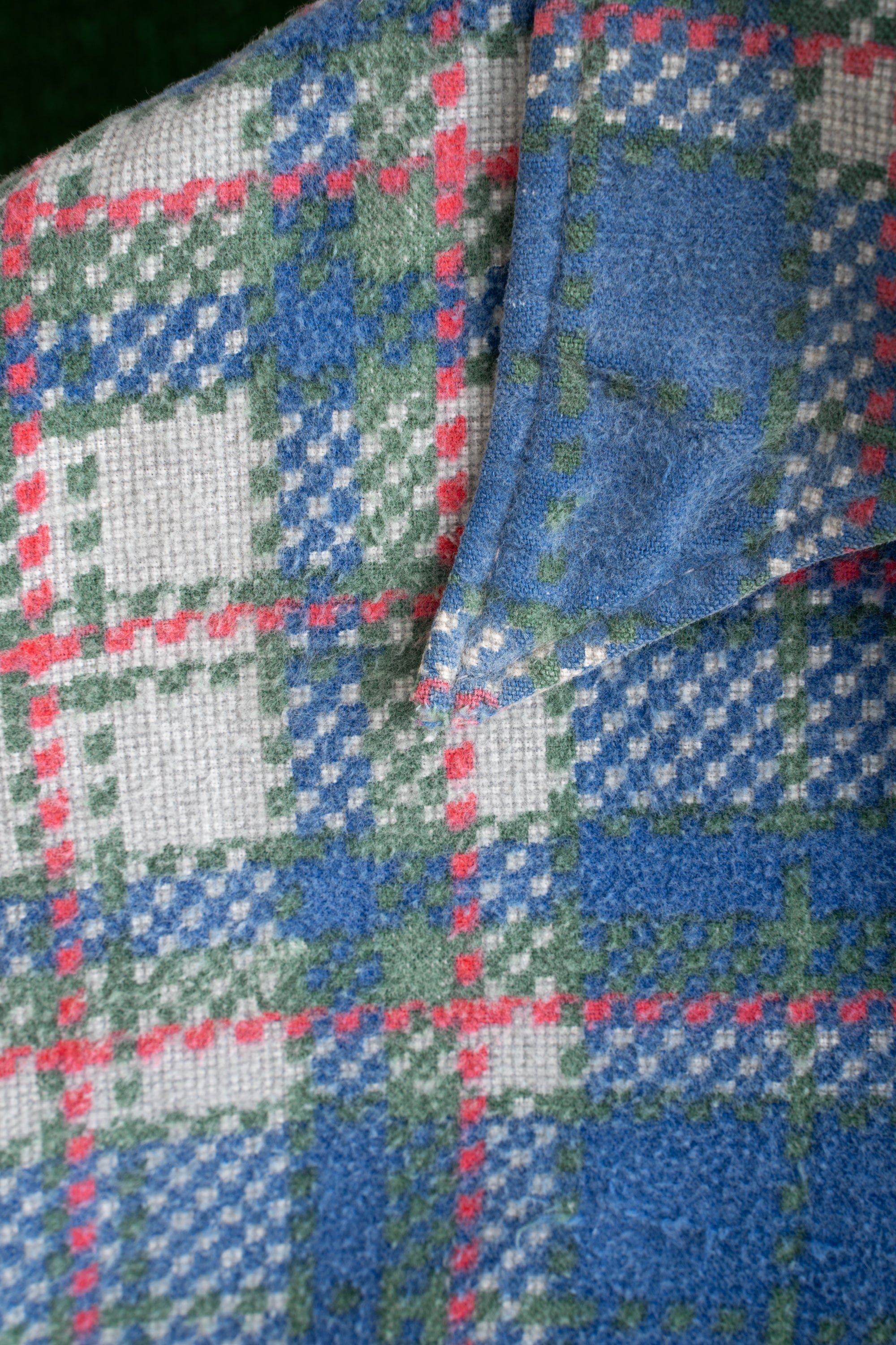 80S ANDREW LEWIS CHECKED  SHIRT